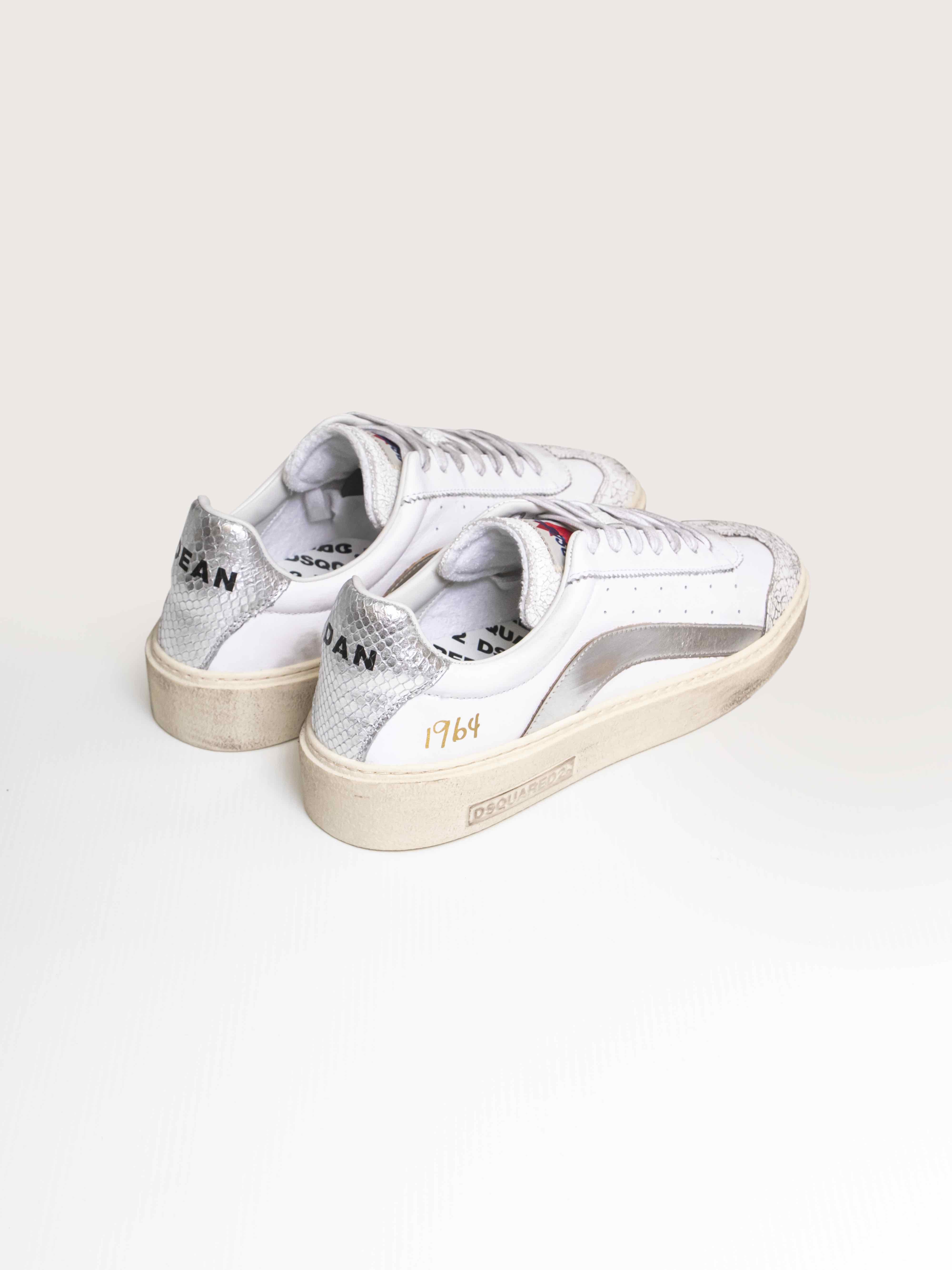 Dsquared2 Sneaker M1170 BIANCO+SILVER