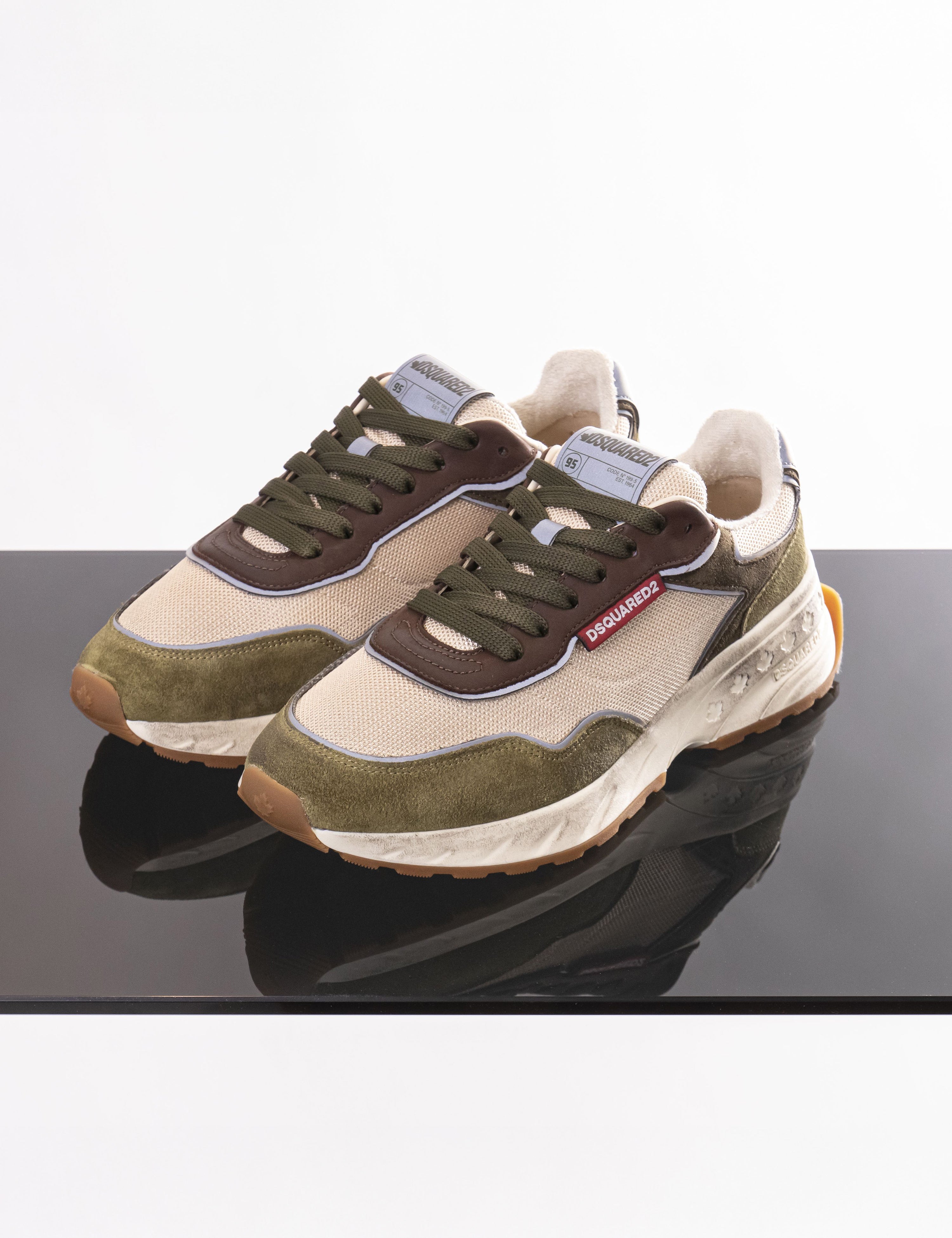 Dsquared2 Sneaker M4037 VERDE+MUSCHIO