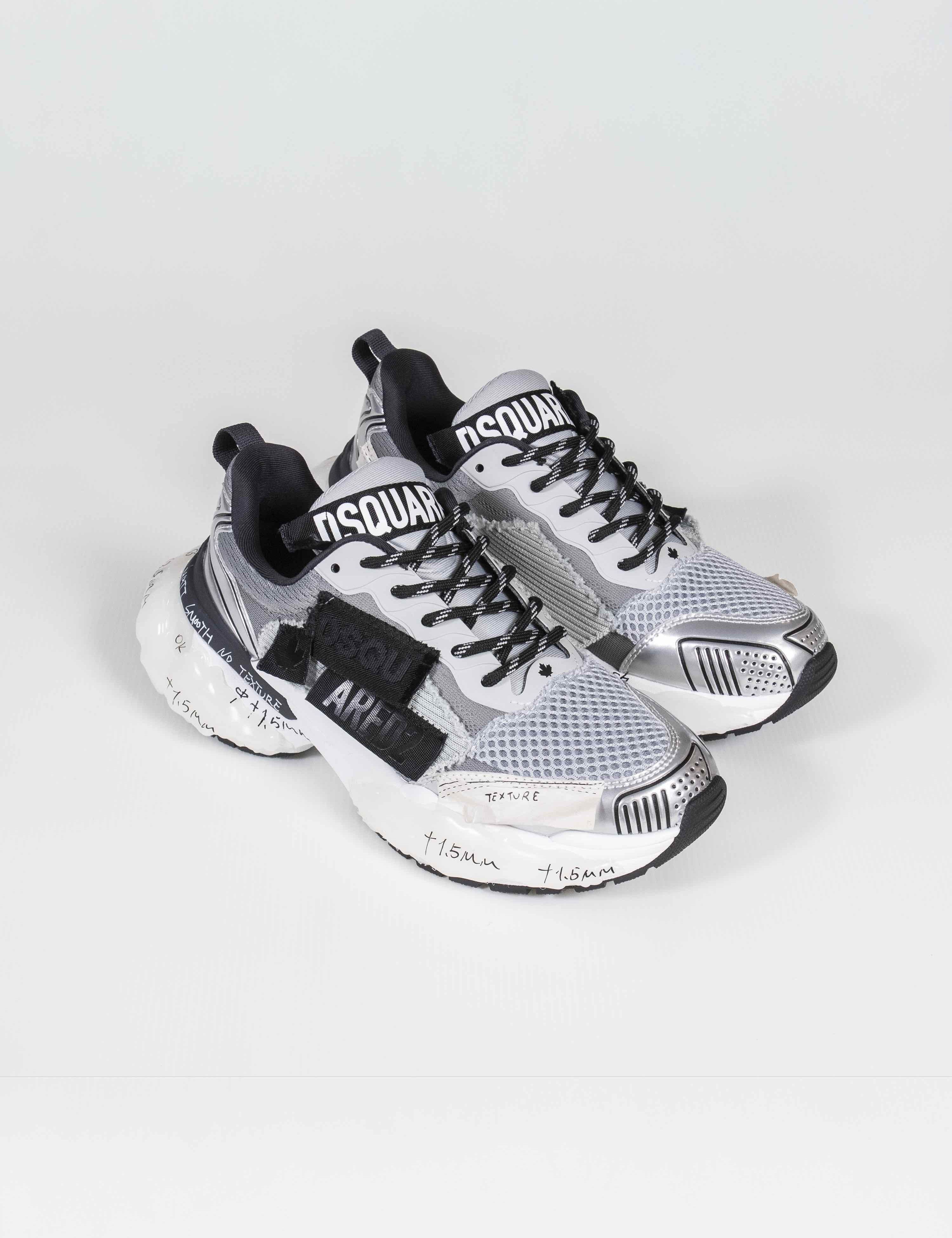 Dsquared2 Sneaker M4200 GREY+SILVER