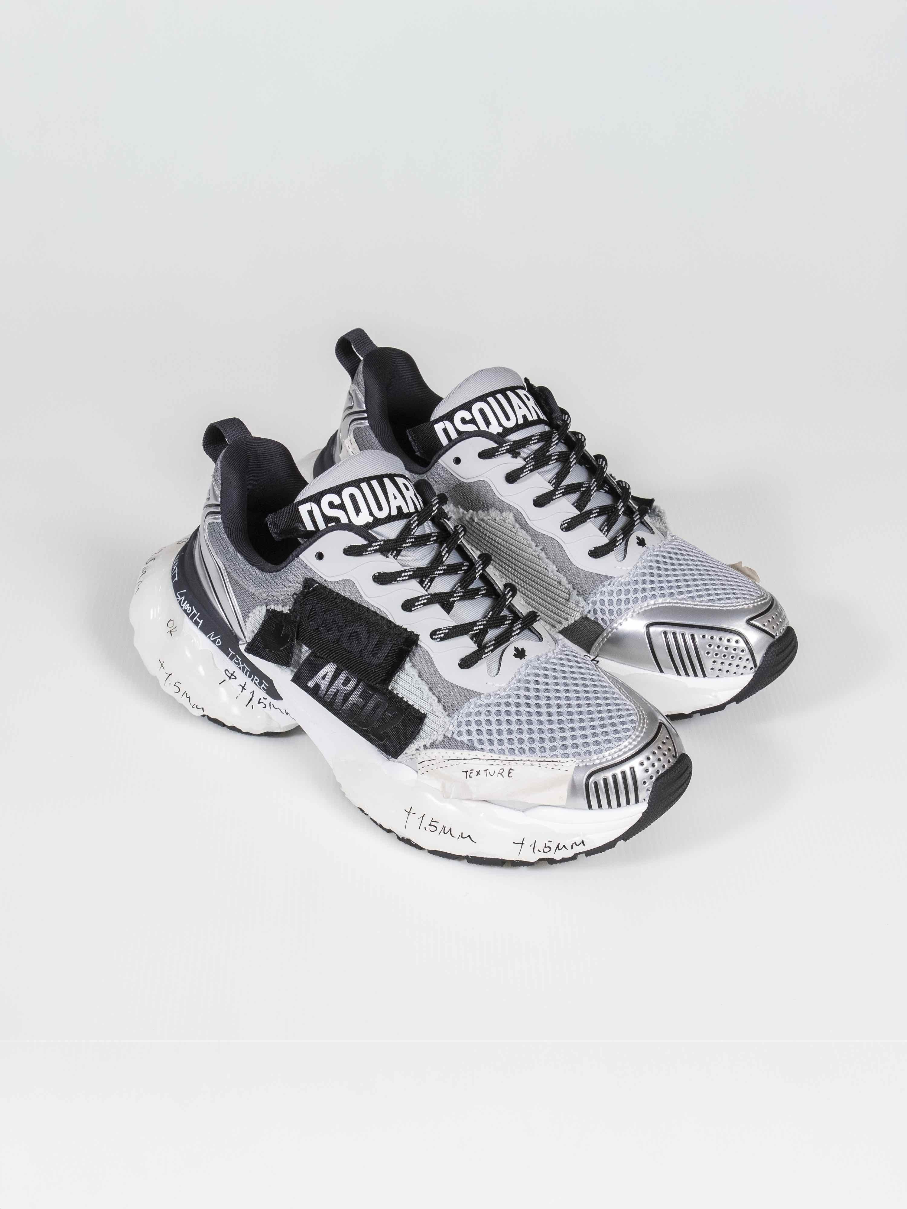 Dsquared2 Sneaker M4200 GREY+SILVER