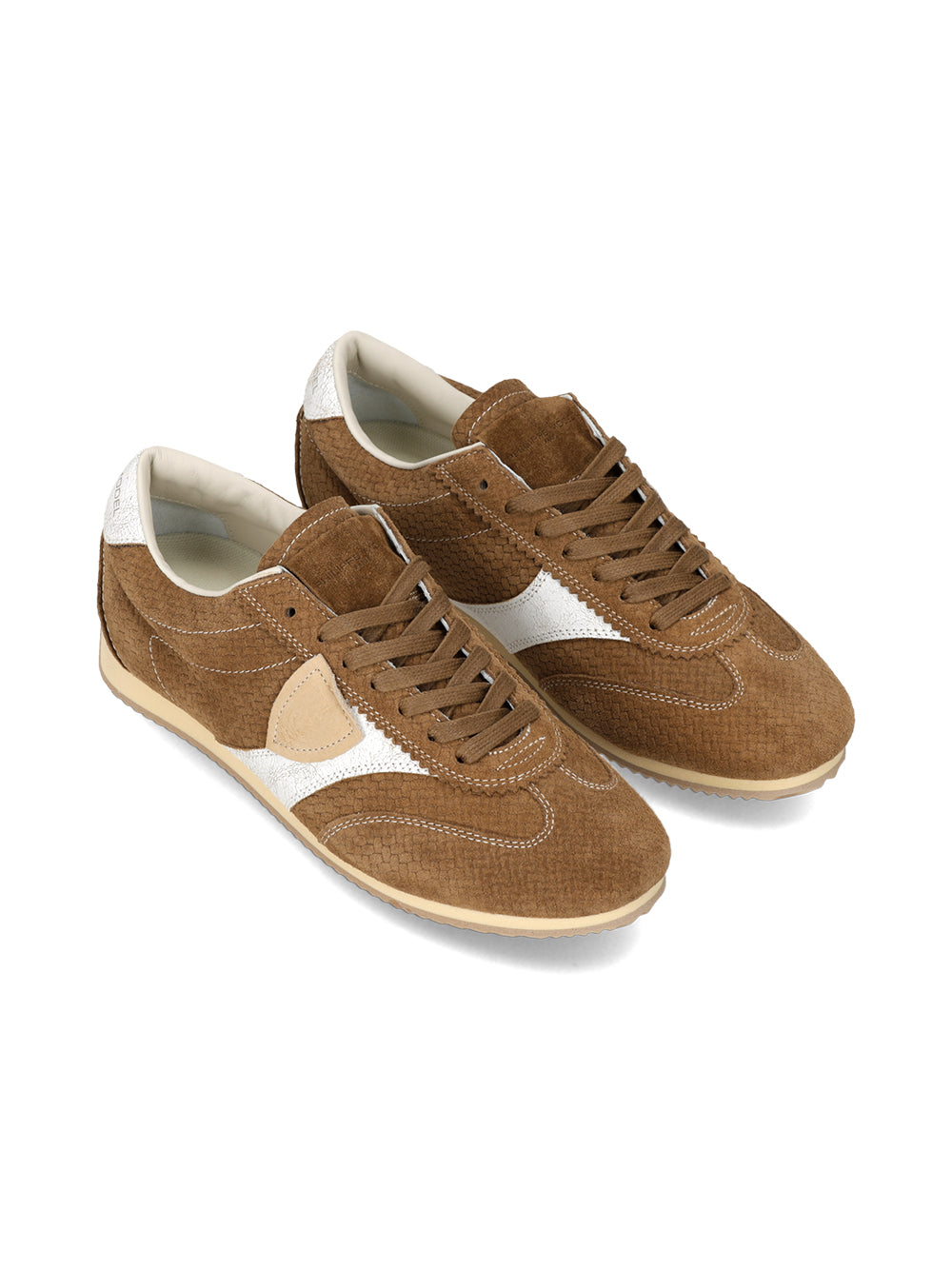 Philippe Model Sneaker Planche Low DAIM TRESSE TABAC