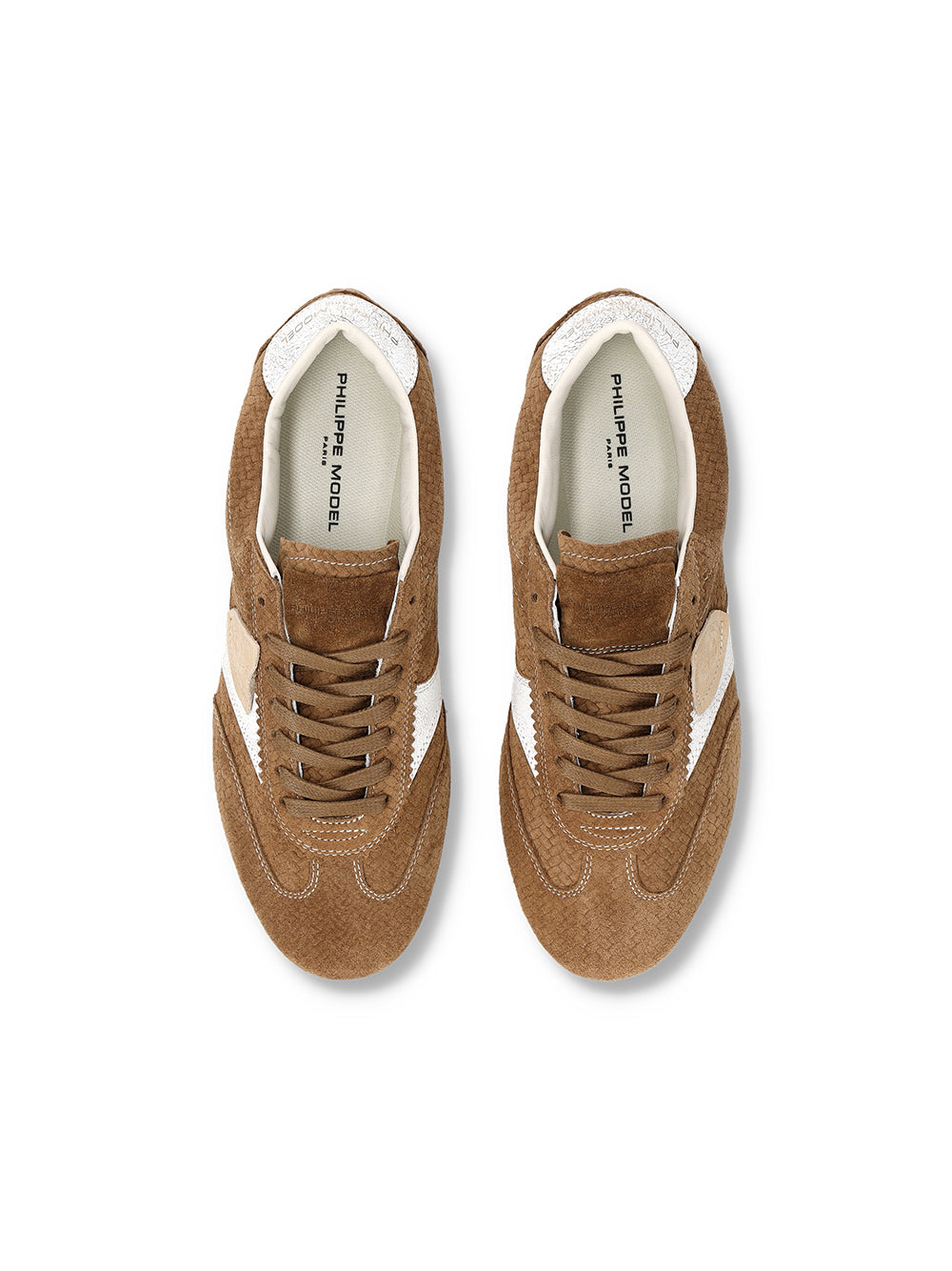 Philippe Model Sneaker Planche Low DAIM TRESSE TABAC