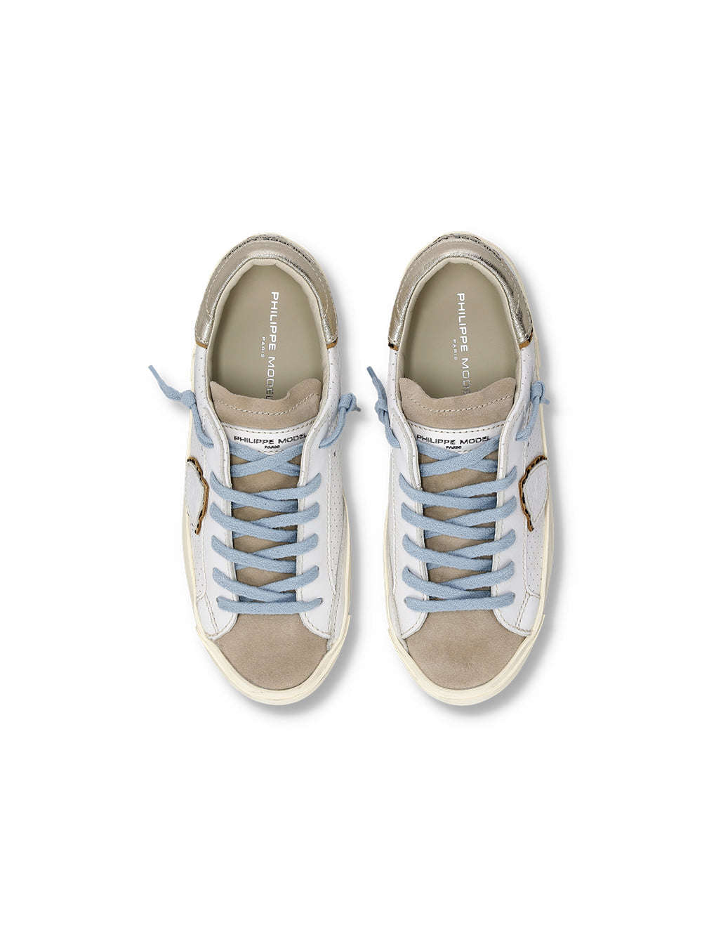 Philippe Model Sneaker Prsx Low VEAU PERFORE BLANC