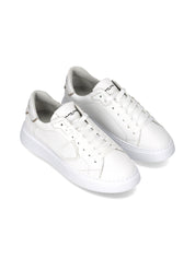 Philippe Model Sneaker Temple Low VEAU CRAKLE BLANC