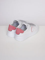 Philippe Model Sneaker Temple Low Woman VHP1 CHANTILLY BLANC CORAL
