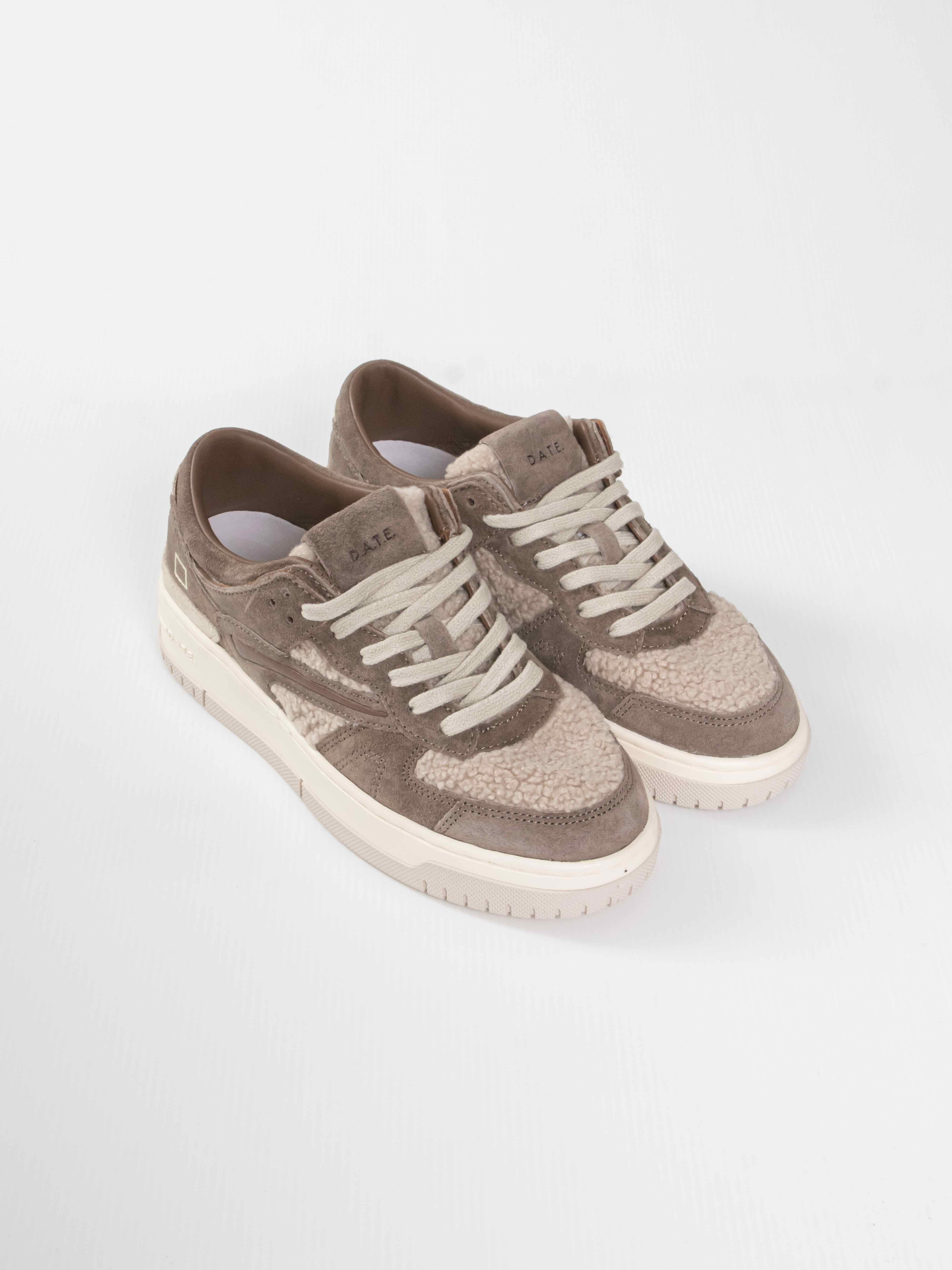 Date Sneaker Torneo Teddy BEIGE BEIGE