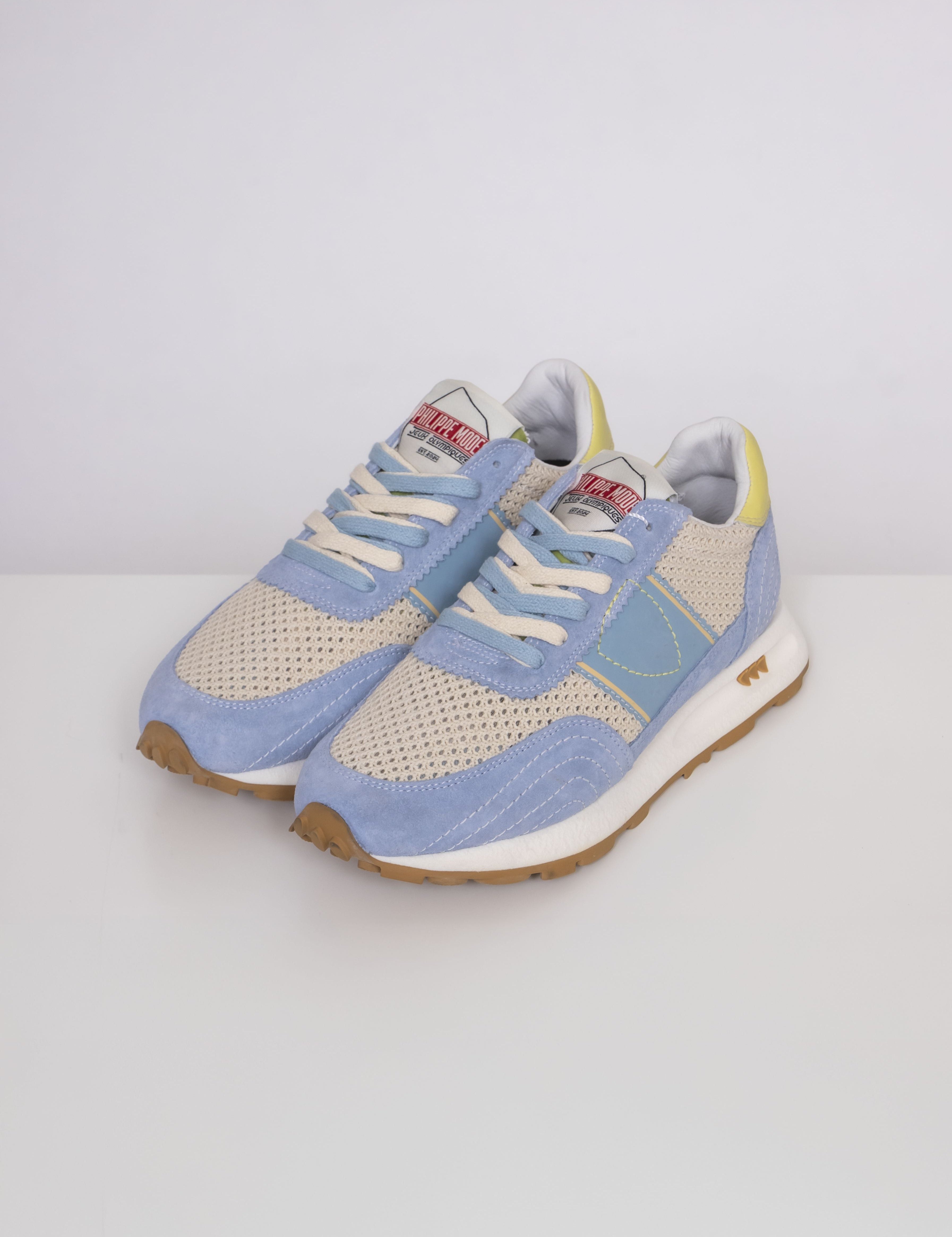 Philippe Model Sneaker Tour Low Woman RVS4 RESAU BUERRE AZUL