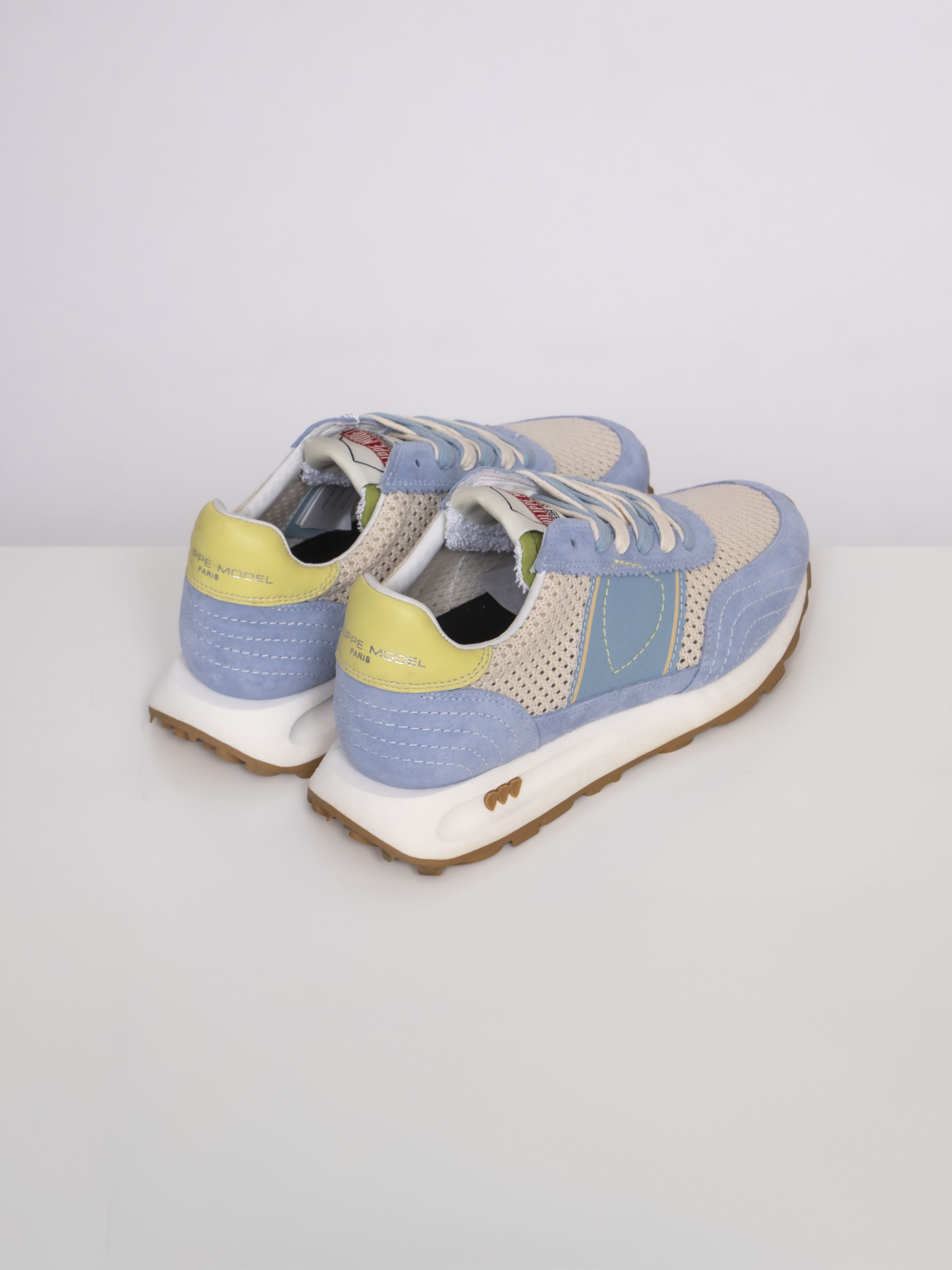 Philippe Model Sneaker Tour Low Woman RVS4 RESAU BUERRE AZUL