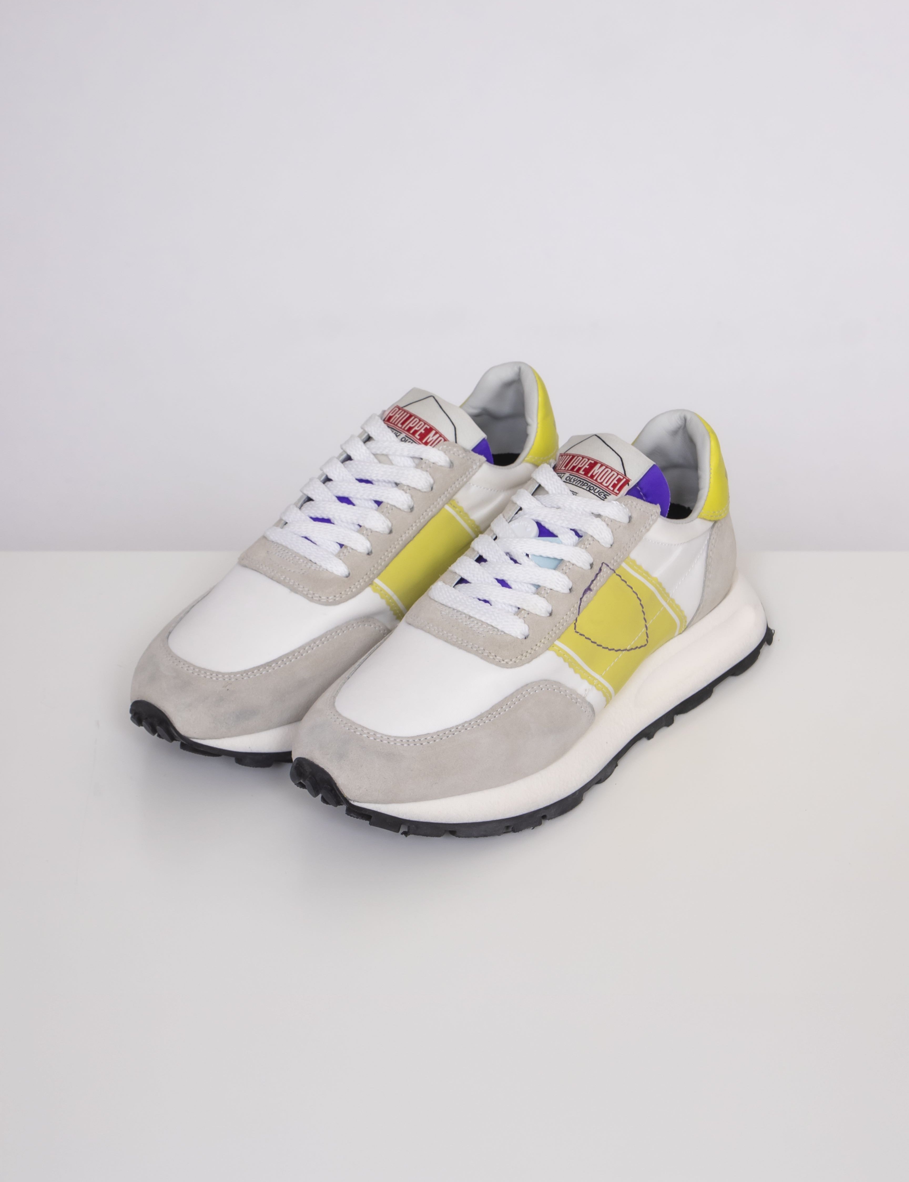 Philippe Model Sneaker Tour Low Woman WP10 POP BLANC JAUN