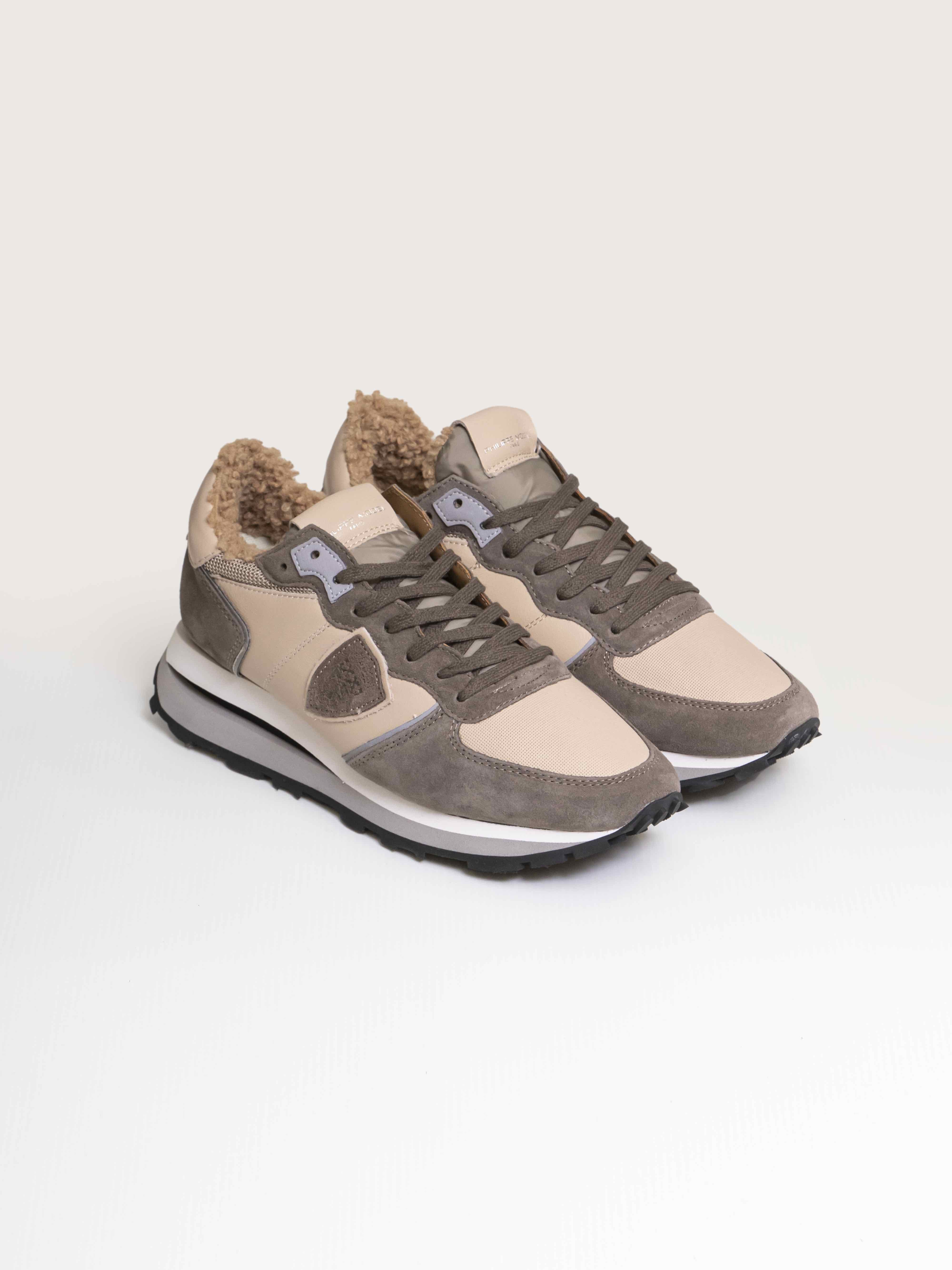 Philippe Model Sneaker Tropez Haute Low Man XIF6 BEIGE MUD