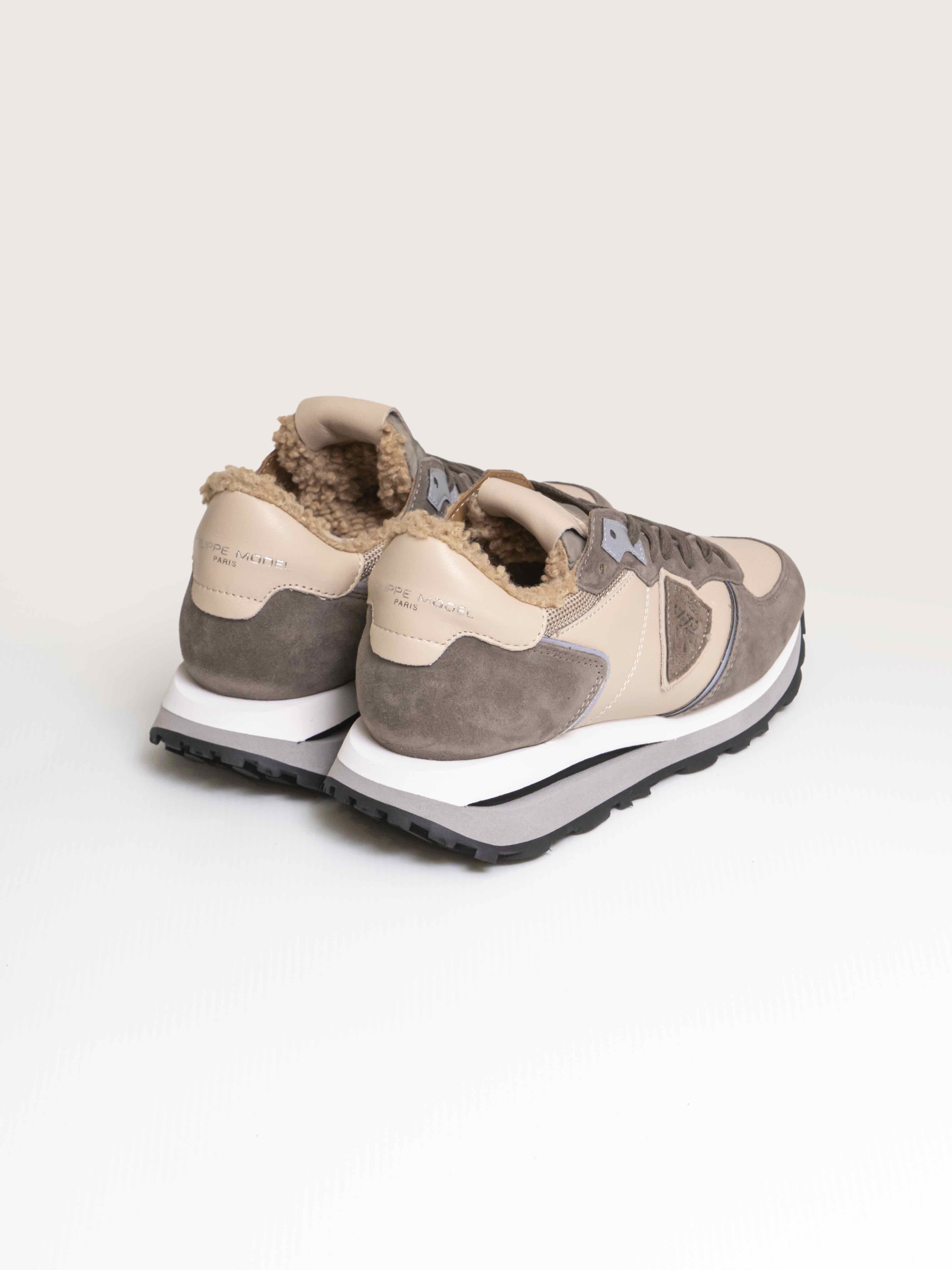 Philippe Model Sneaker Tropez Haute Low Man XIF6 BEIGE MUD