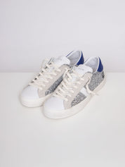 Date Sneakers Hill GS GLITTER SILVER