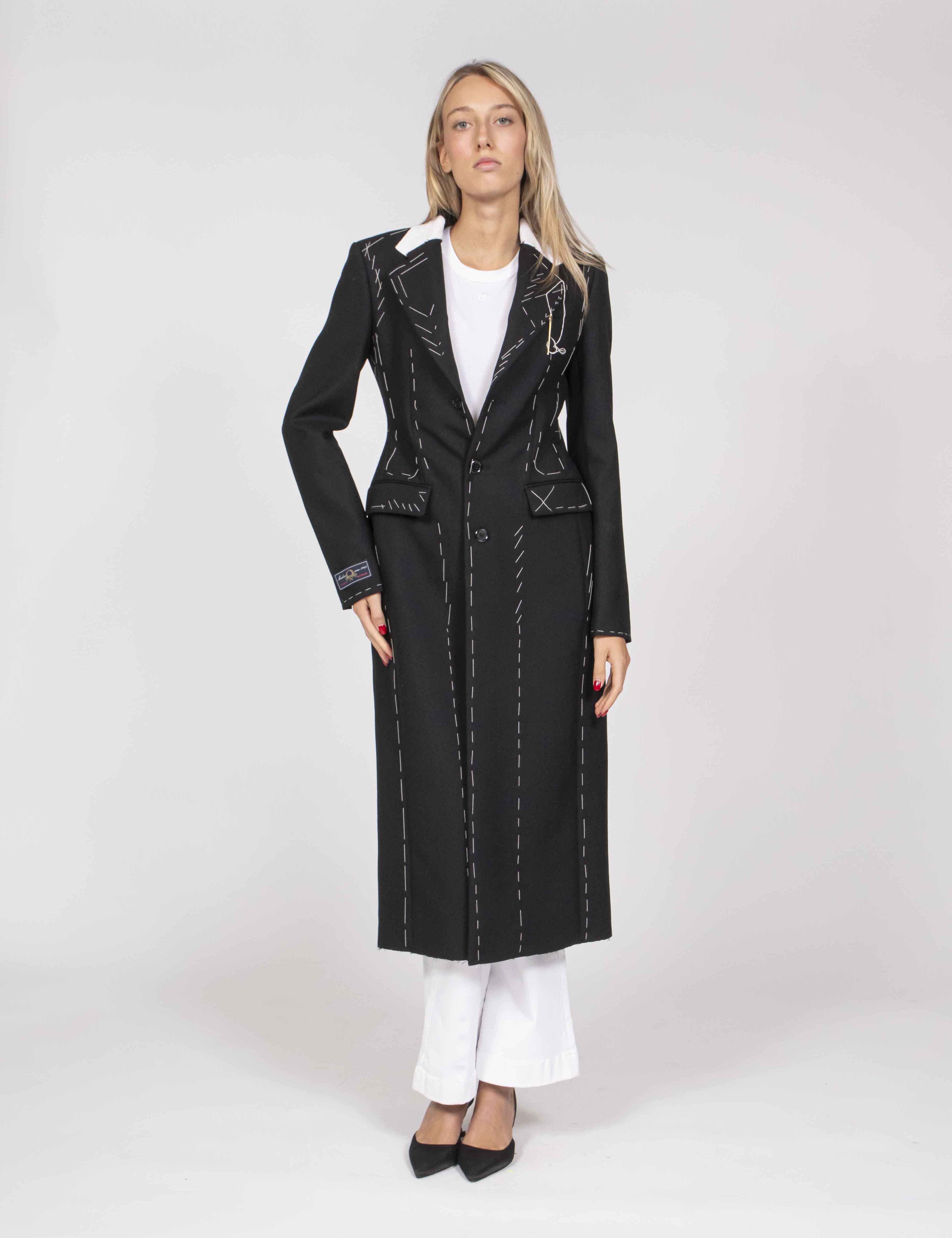 Moschino Soprabito 3555 FANTASIA NERO