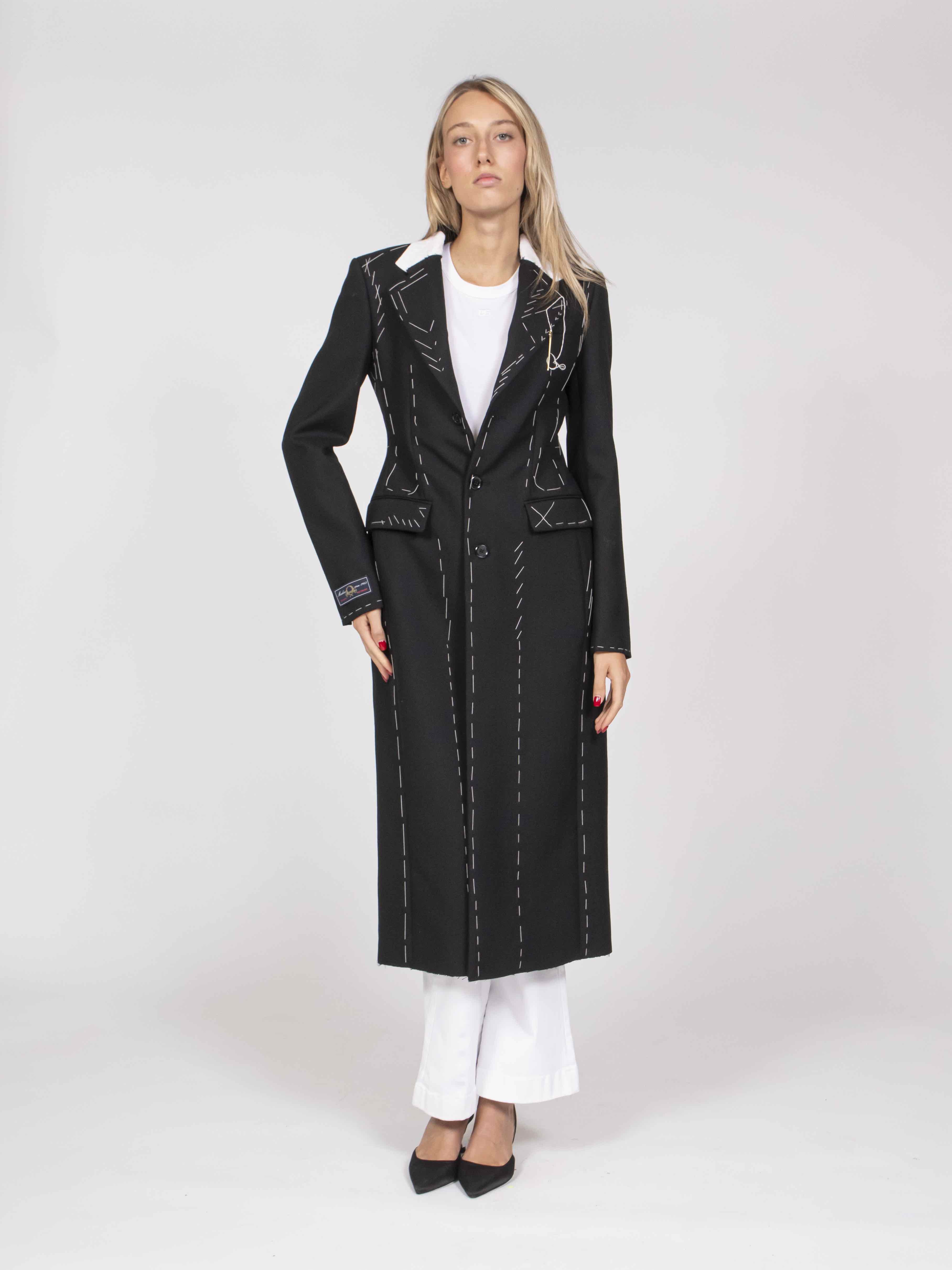 Moschino Soprabito 3555 FANTASIA NERO