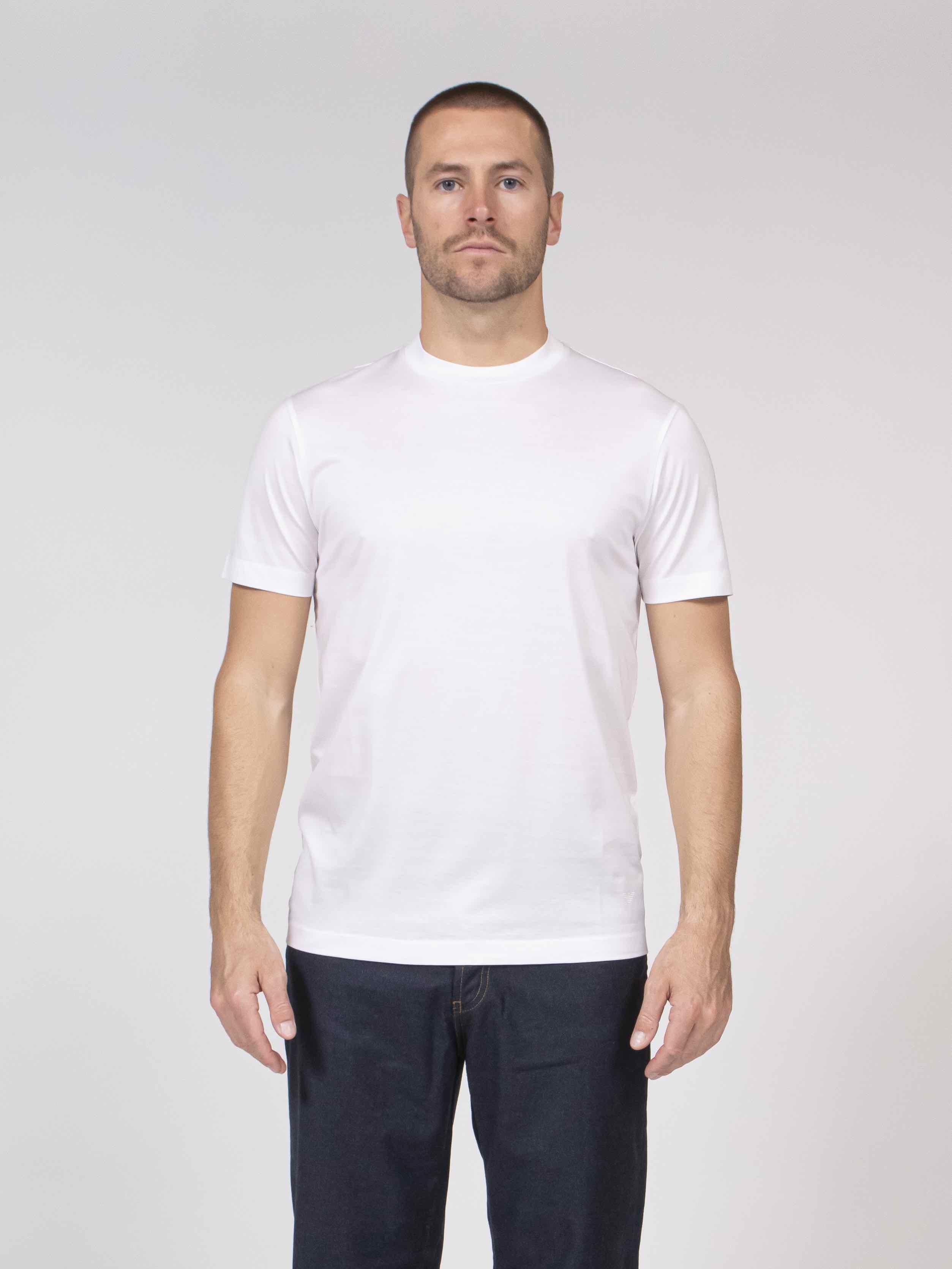 Emporio Armani T-shirt 0100 BIANCO OTTICO