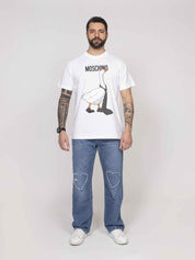 Moschino T-shirt 1001 FANTASIA BIANCO
