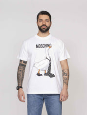 Moschino T-shirt 1001 FANTASIA BIANCO