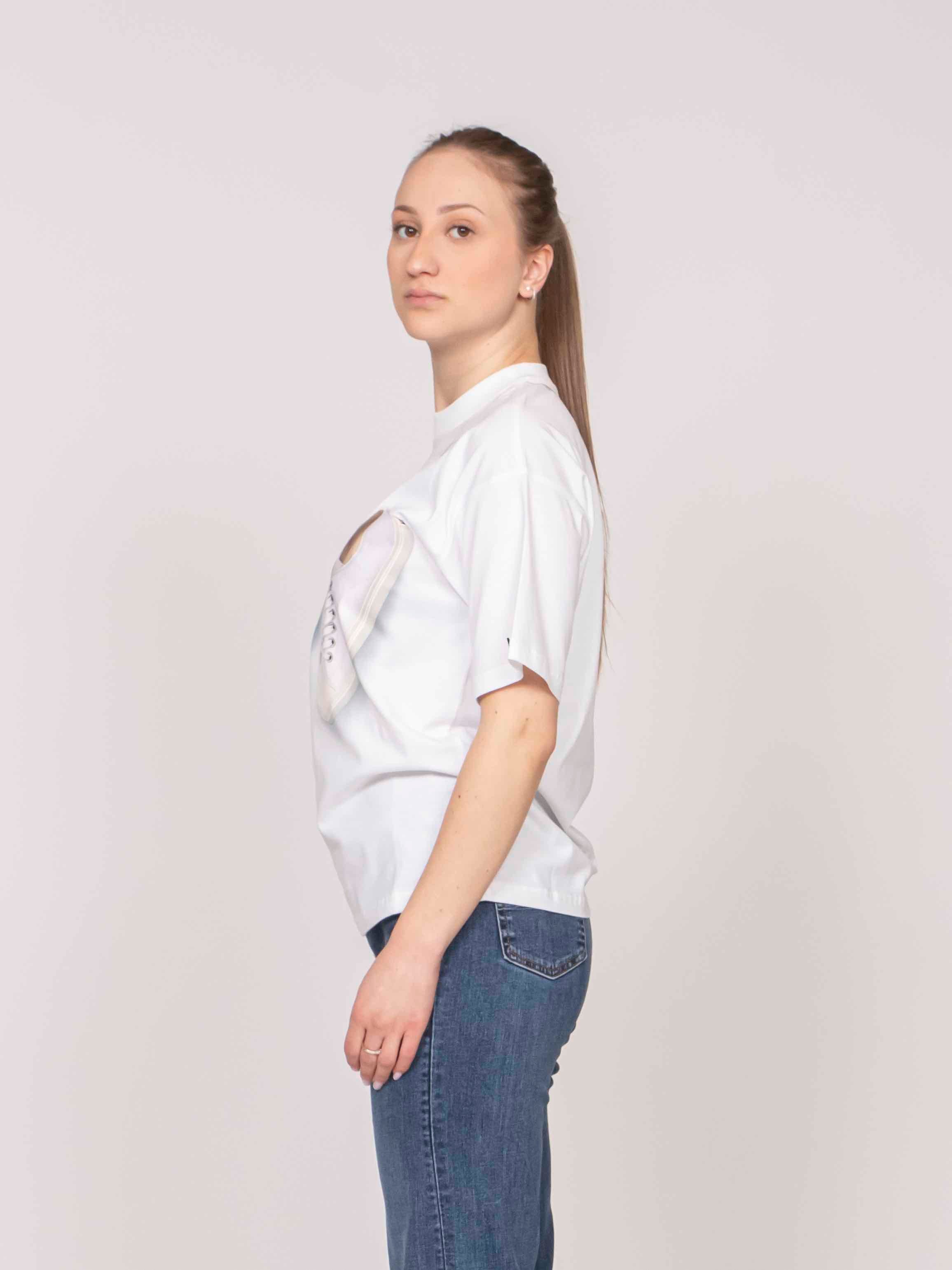 Moschino T-shirt 1001 FANTASIA BIANCO