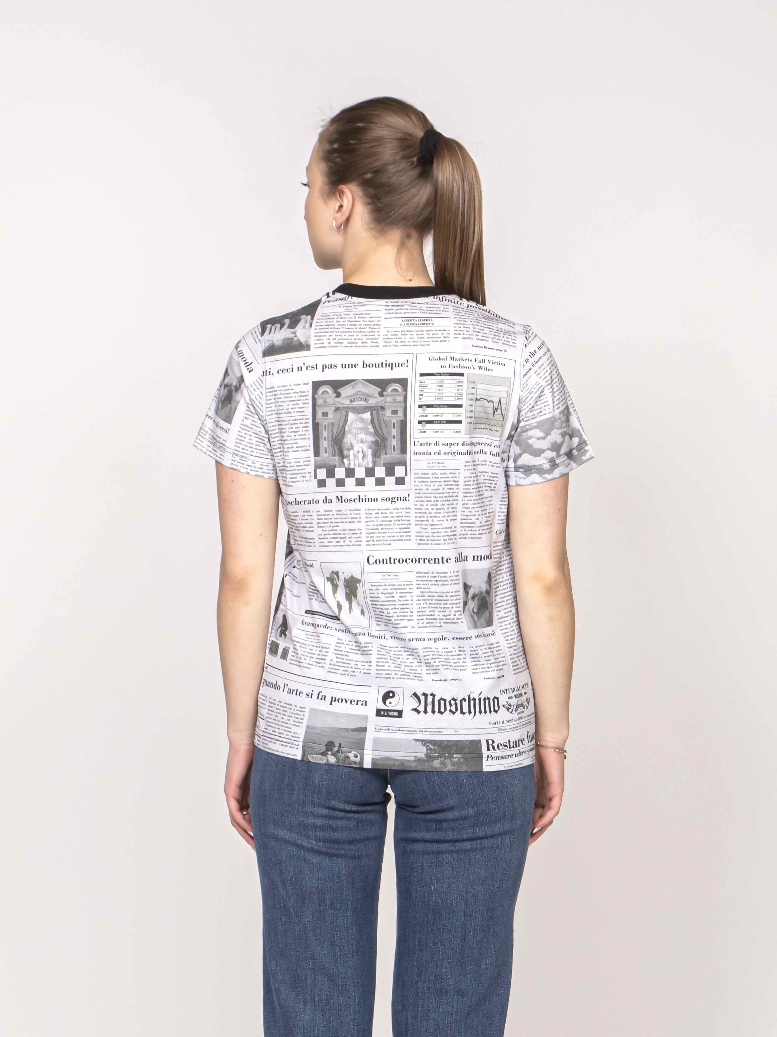Moschino T-shirt 1484 FANTASIA GRIGIO