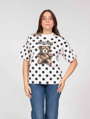 Moschino T-shirt 2003 FANTASIA AVORIO