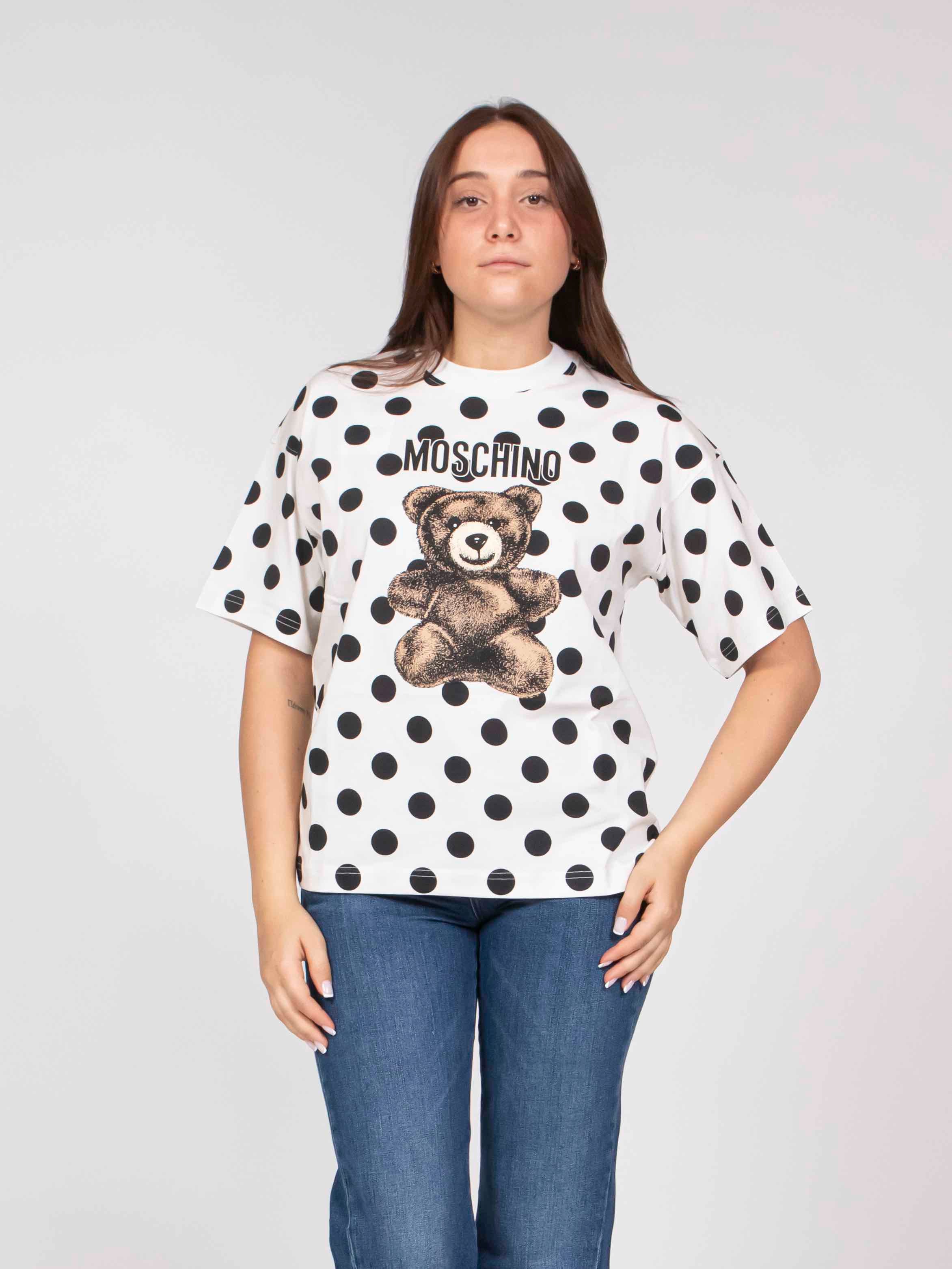 Moschino T-shirt 2003 FANTASIA AVORIO