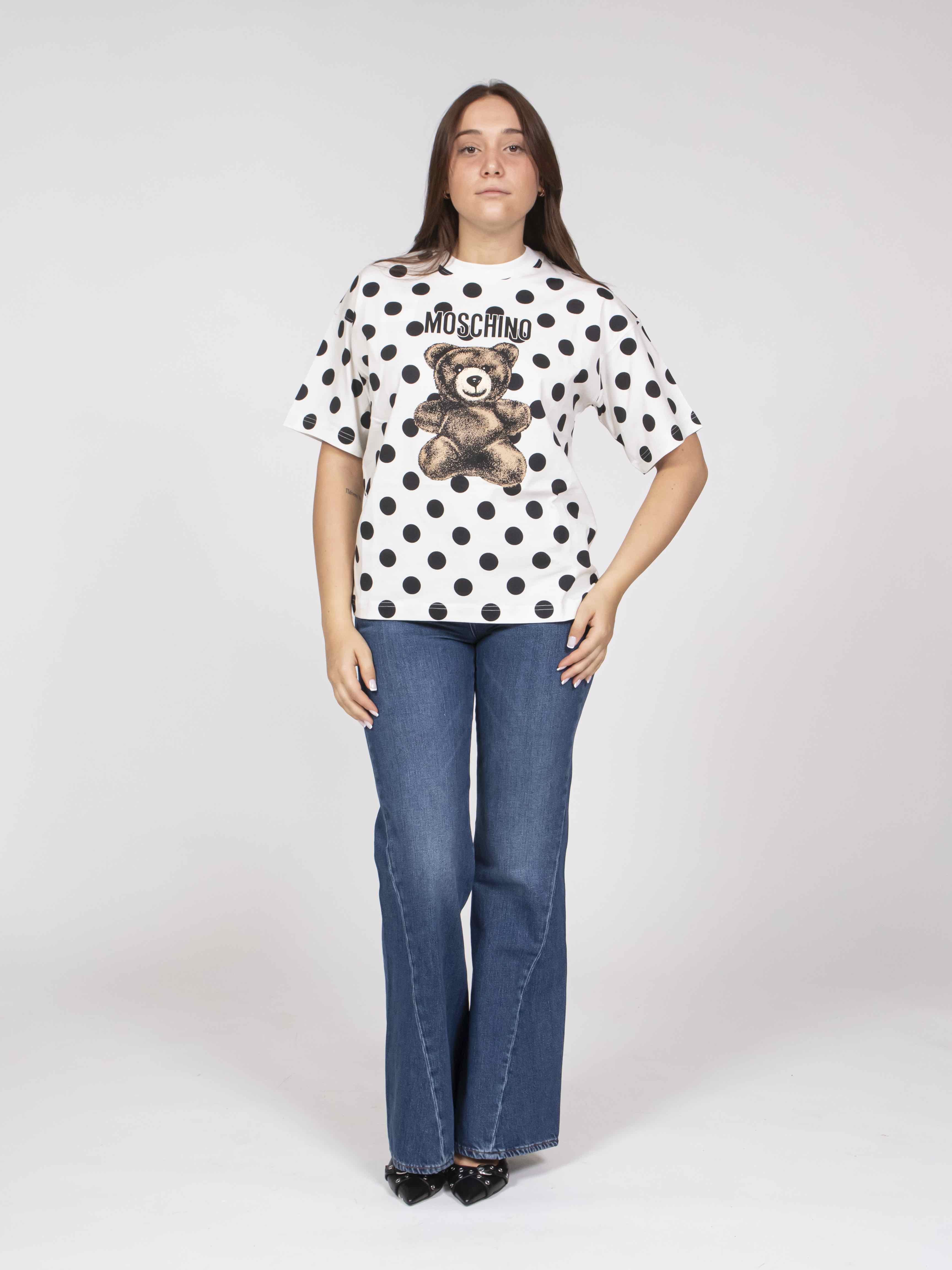 Moschino T-shirt 2003 FANTASIA AVORIO