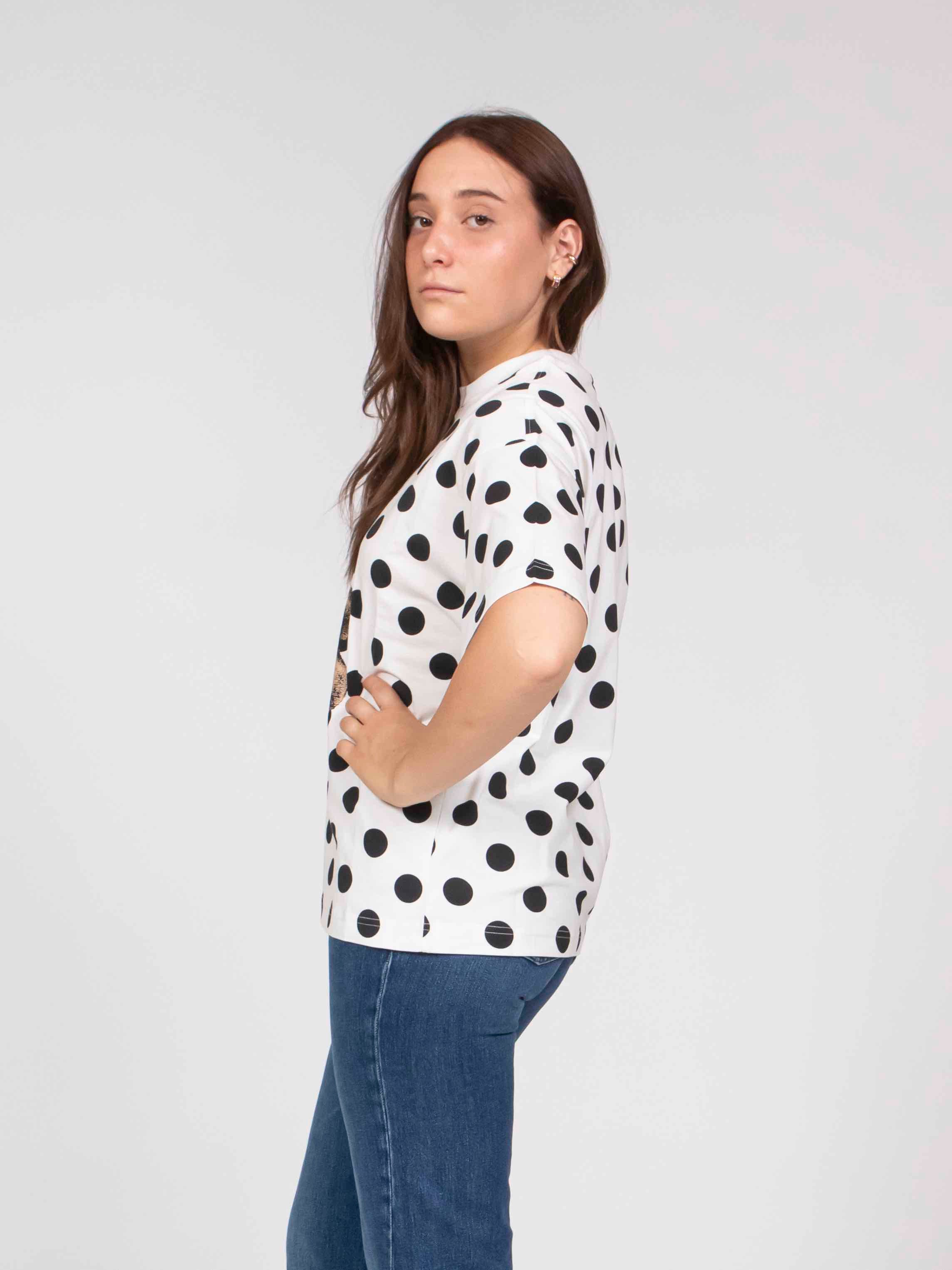 Moschino T-shirt 2003 FANTASIA AVORIO