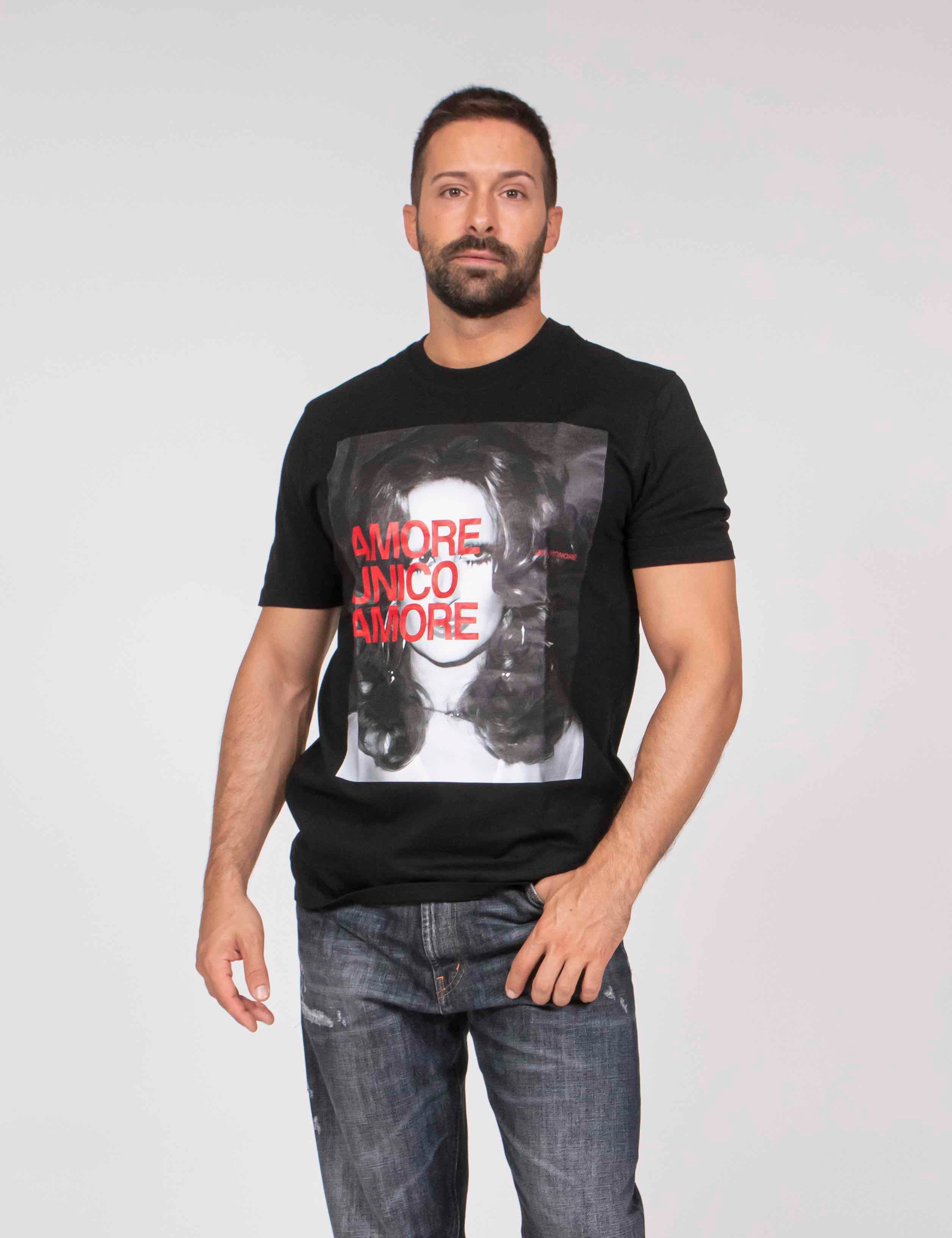 Elite' T-shirt Basic Luxury Digital BLACK