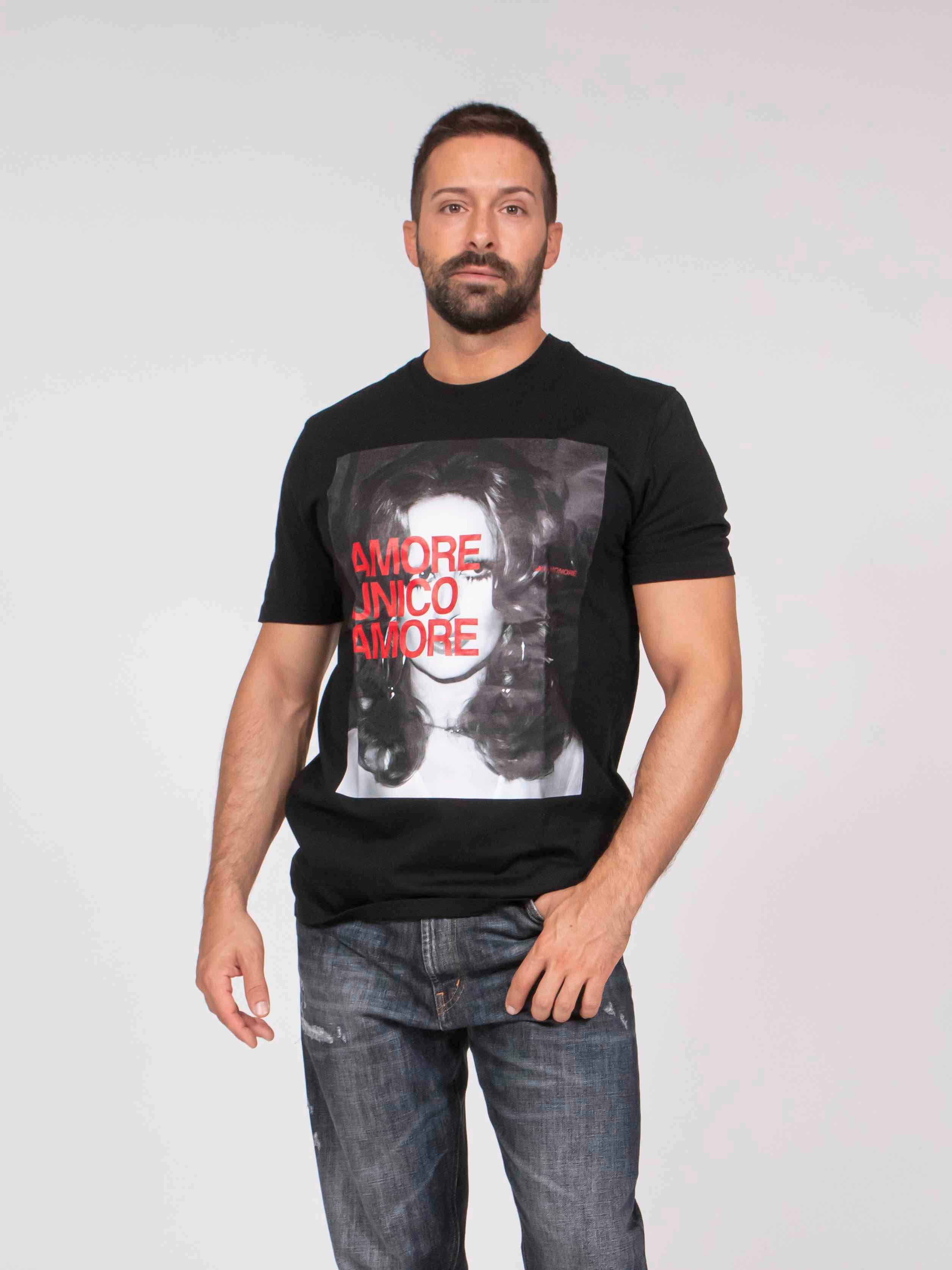Elite' T-shirt Basic Luxury Digital BLACK