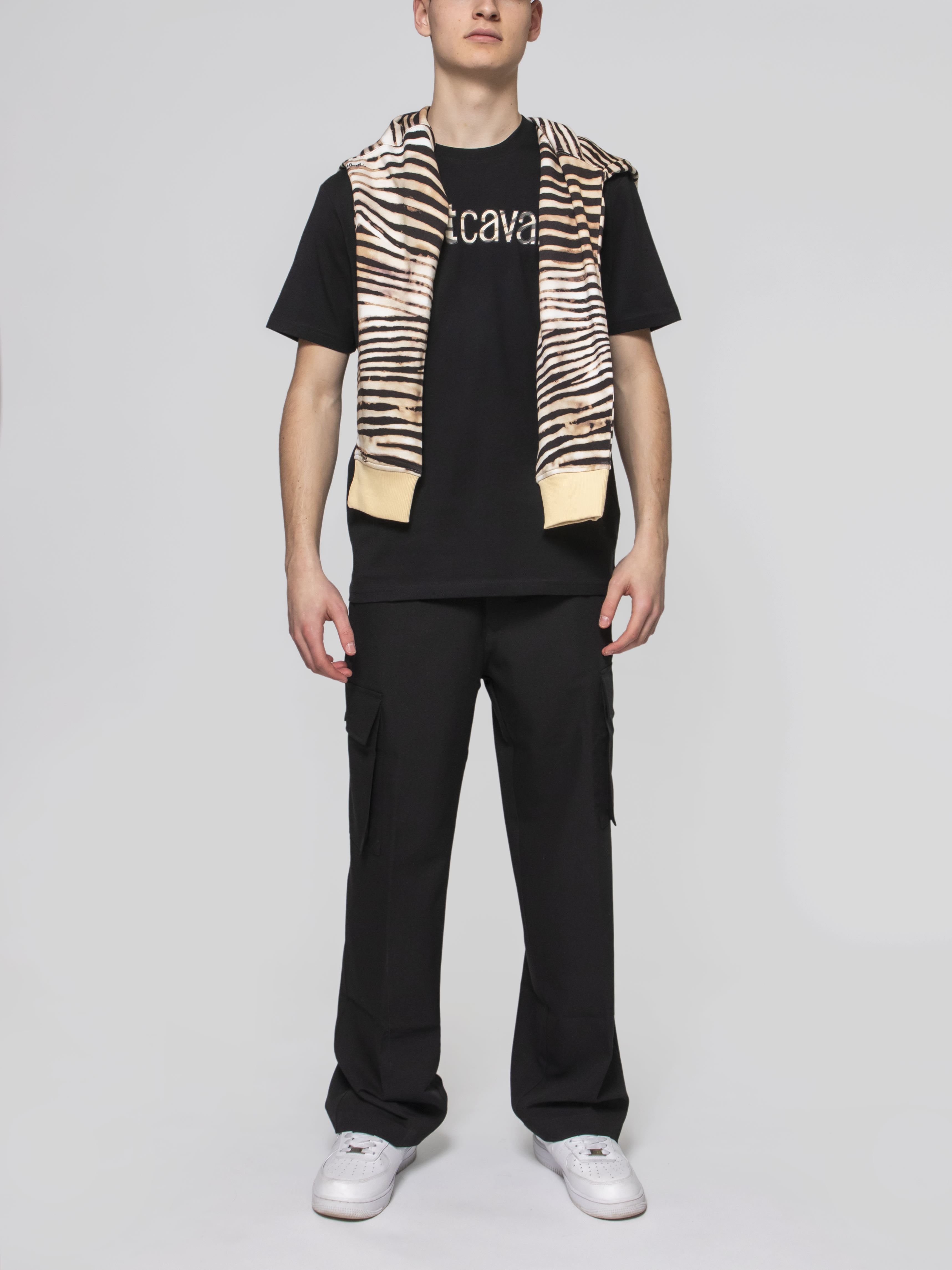 Just Cavalli T-shirt con Logo 899 BLACK