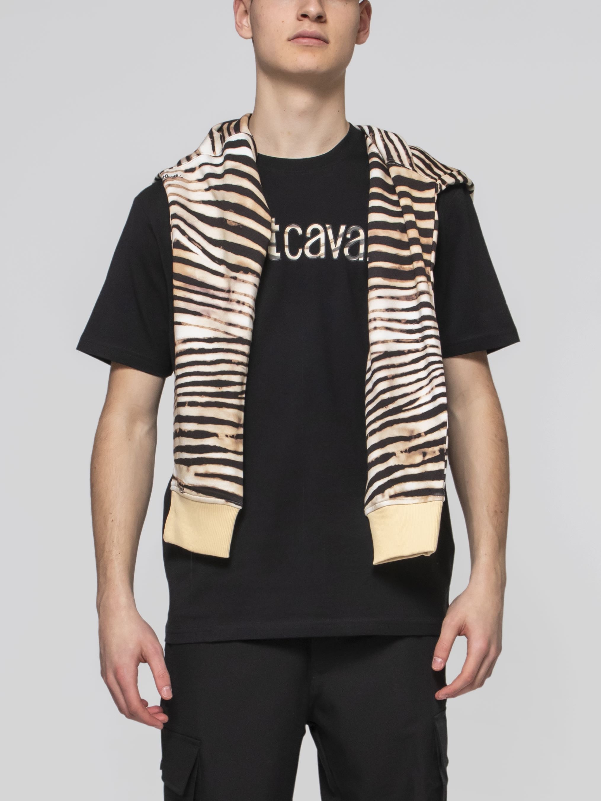 Just Cavalli T-shirt con Logo 899 BLACK