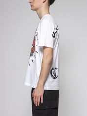 Just Cavalli T-shirt con Stampa 003 WHITE