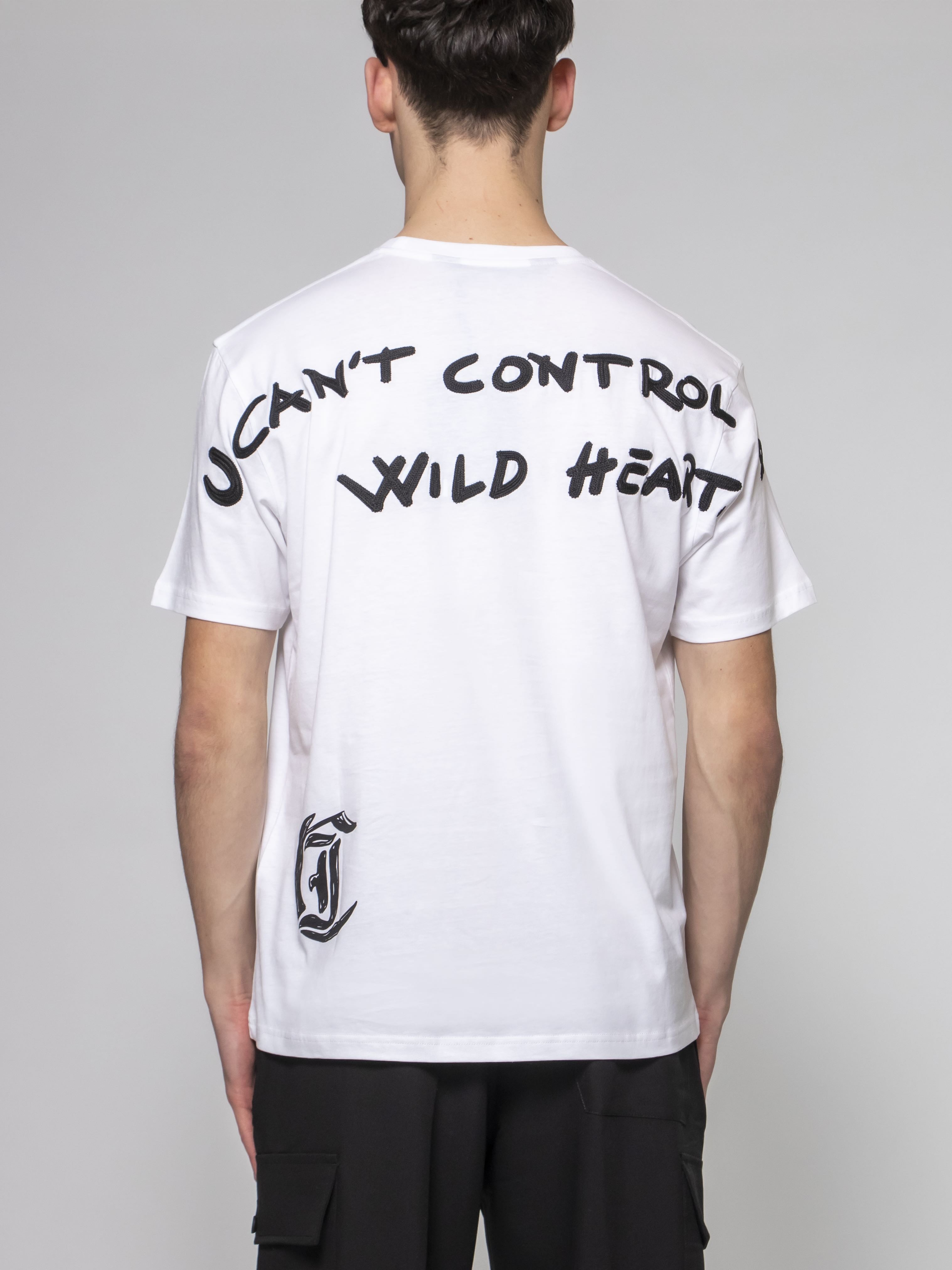 Just Cavalli T-shirt con Stampa 003 WHITE