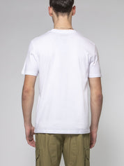 Elite' T-shirt Digital Brun WHT WHITE