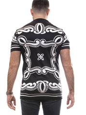 Dolce & Gabbana T-shirt HN9RA BANDANA F.DO NERO