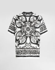 Dolce & Gabbana T-shirt HX5DQ MAIOLICA 3L NERO