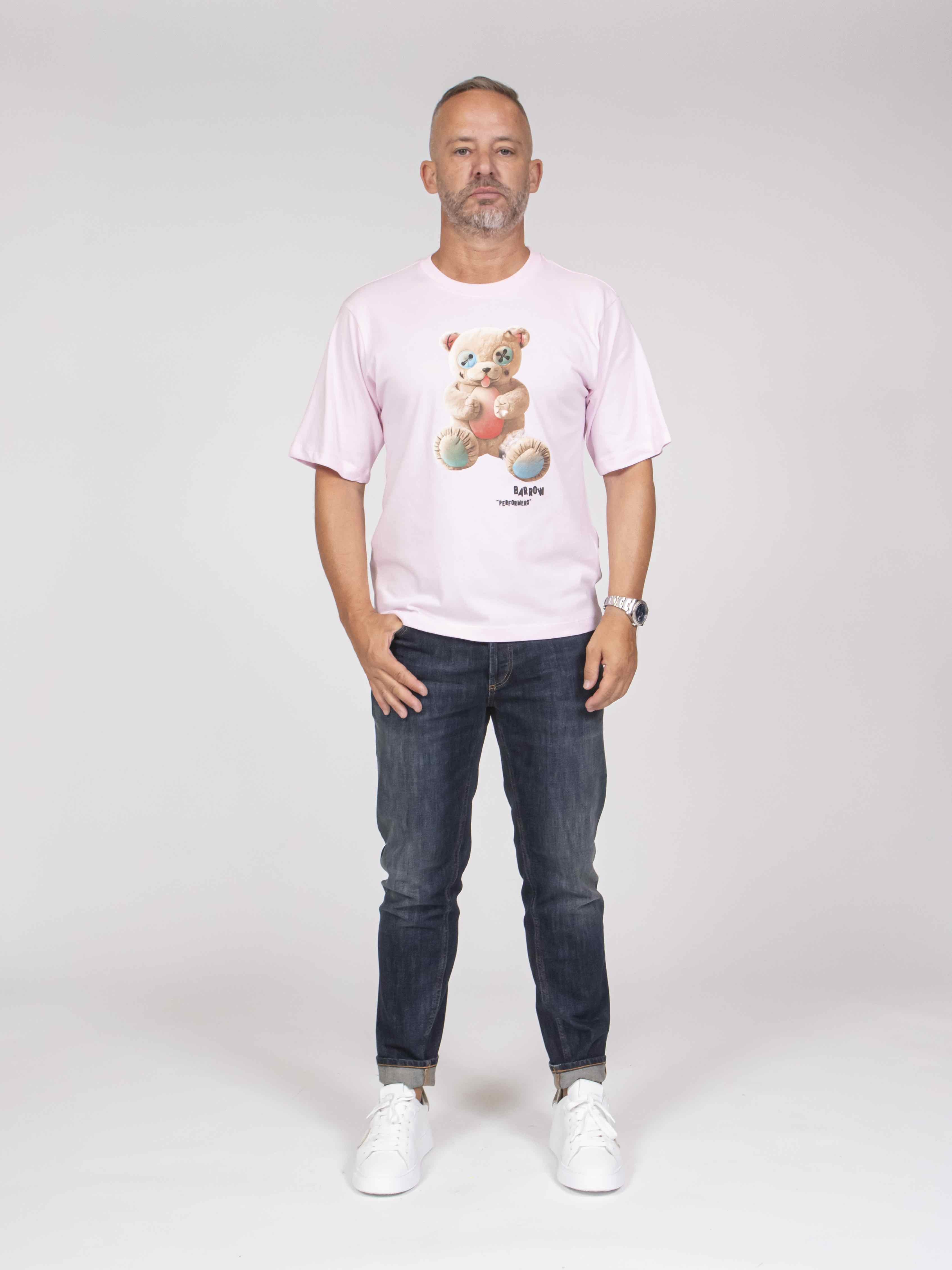 Barrow T-shirt In Jersey 042 ROSA