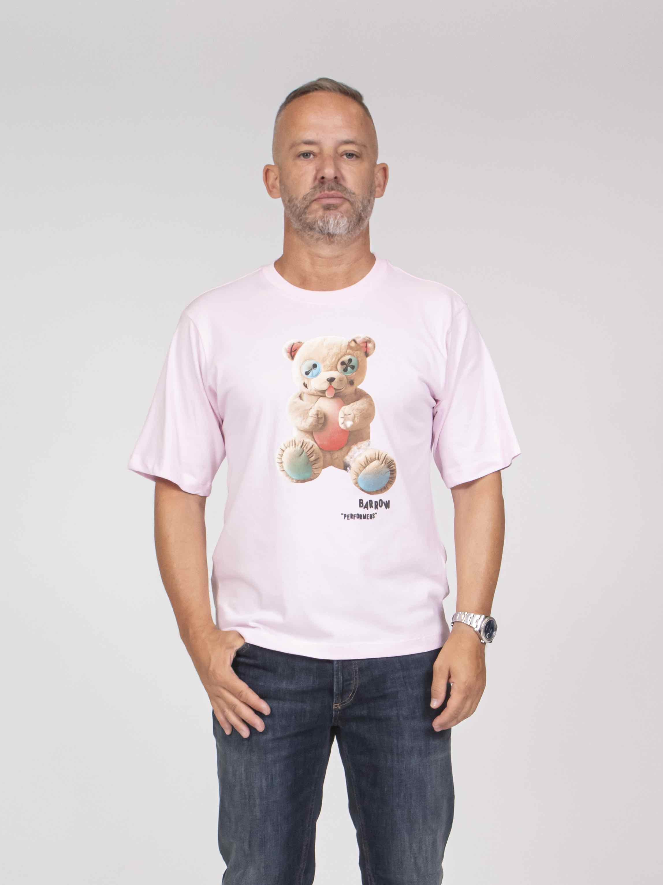 Barrow T-shirt In Jersey 042 ROSA