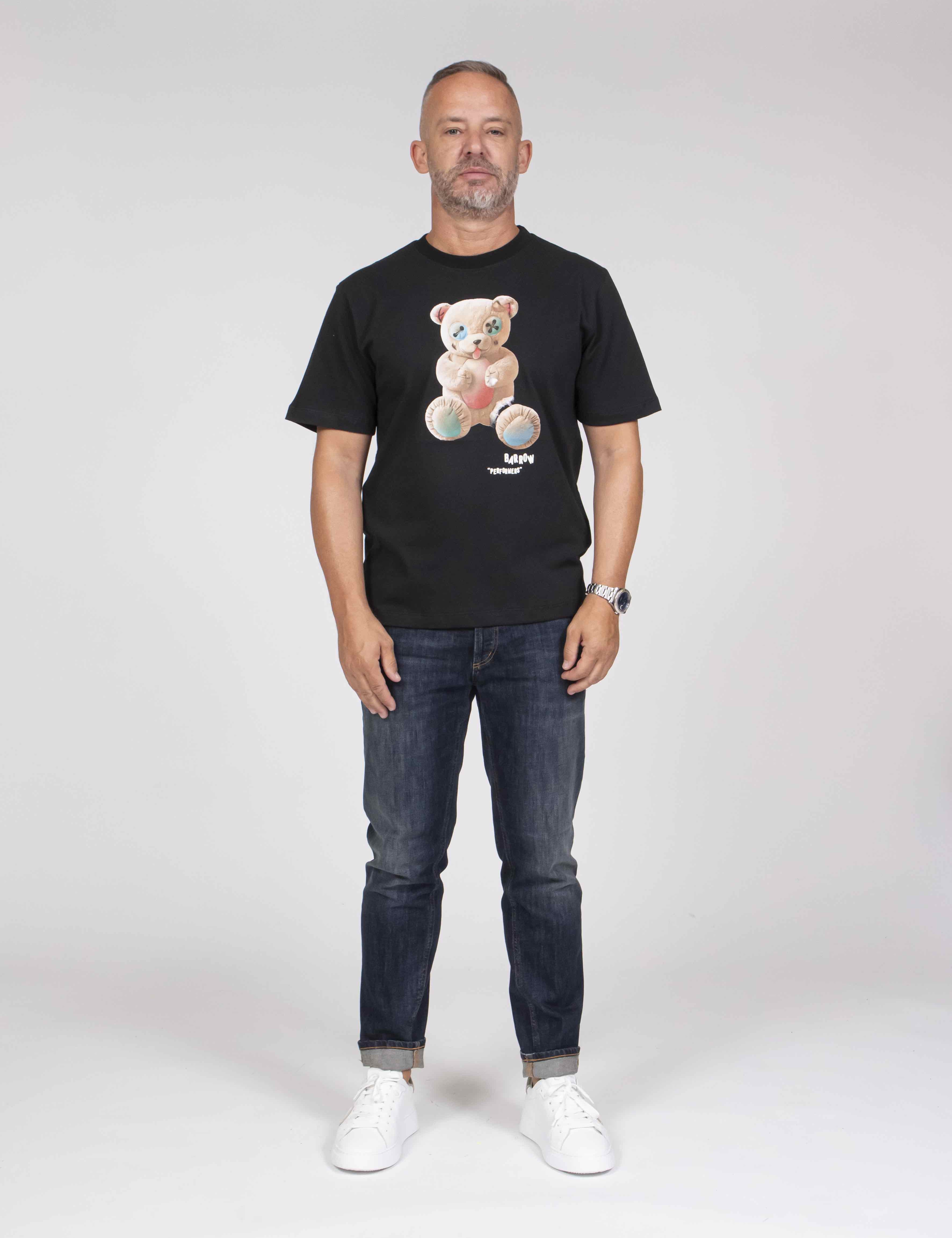 Barrow T-shirt In Jersey 110 NERO