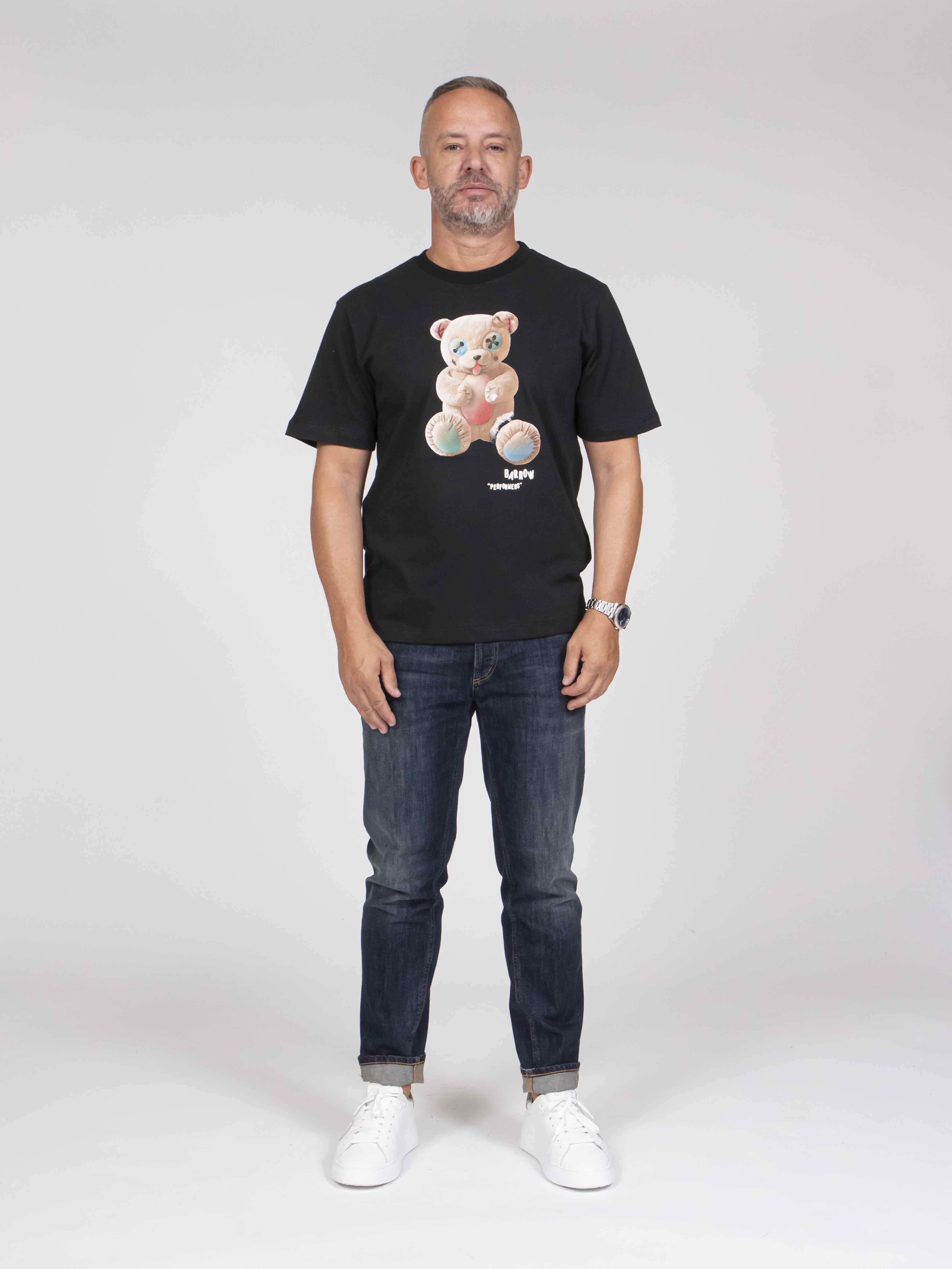 Barrow T-shirt In Jersey 110 NERO