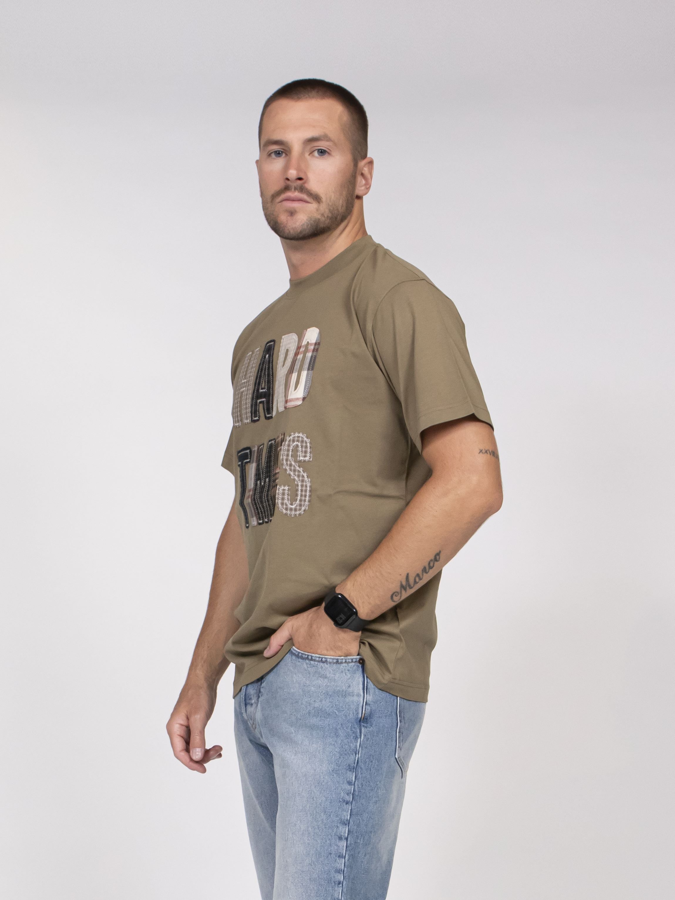 Moschino T-shirt Jersey Di Cotone 2425 FANTASIA VERDE