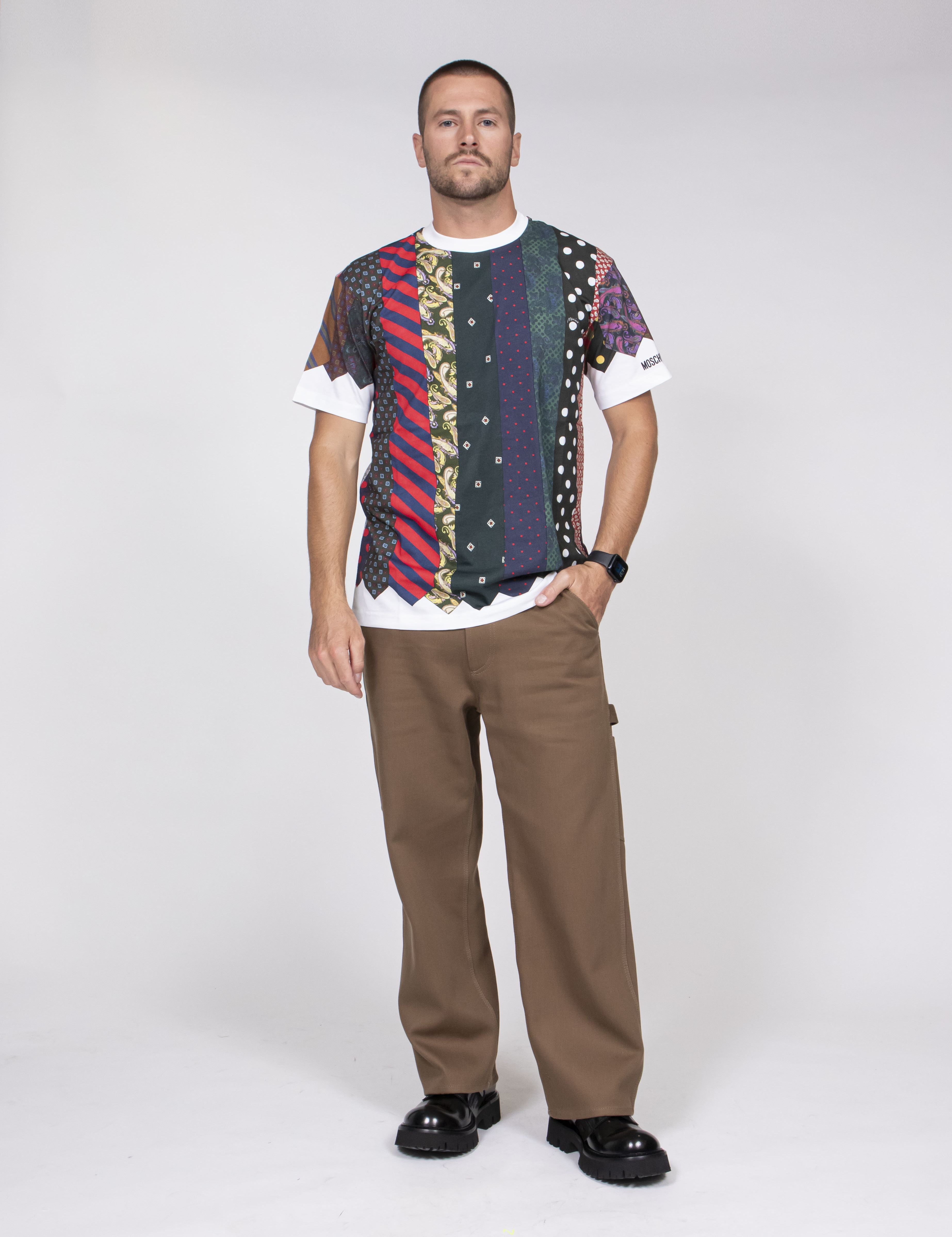 Moschino T-shirt Jersey Di Cotone 2888 VARIANTE UNICA