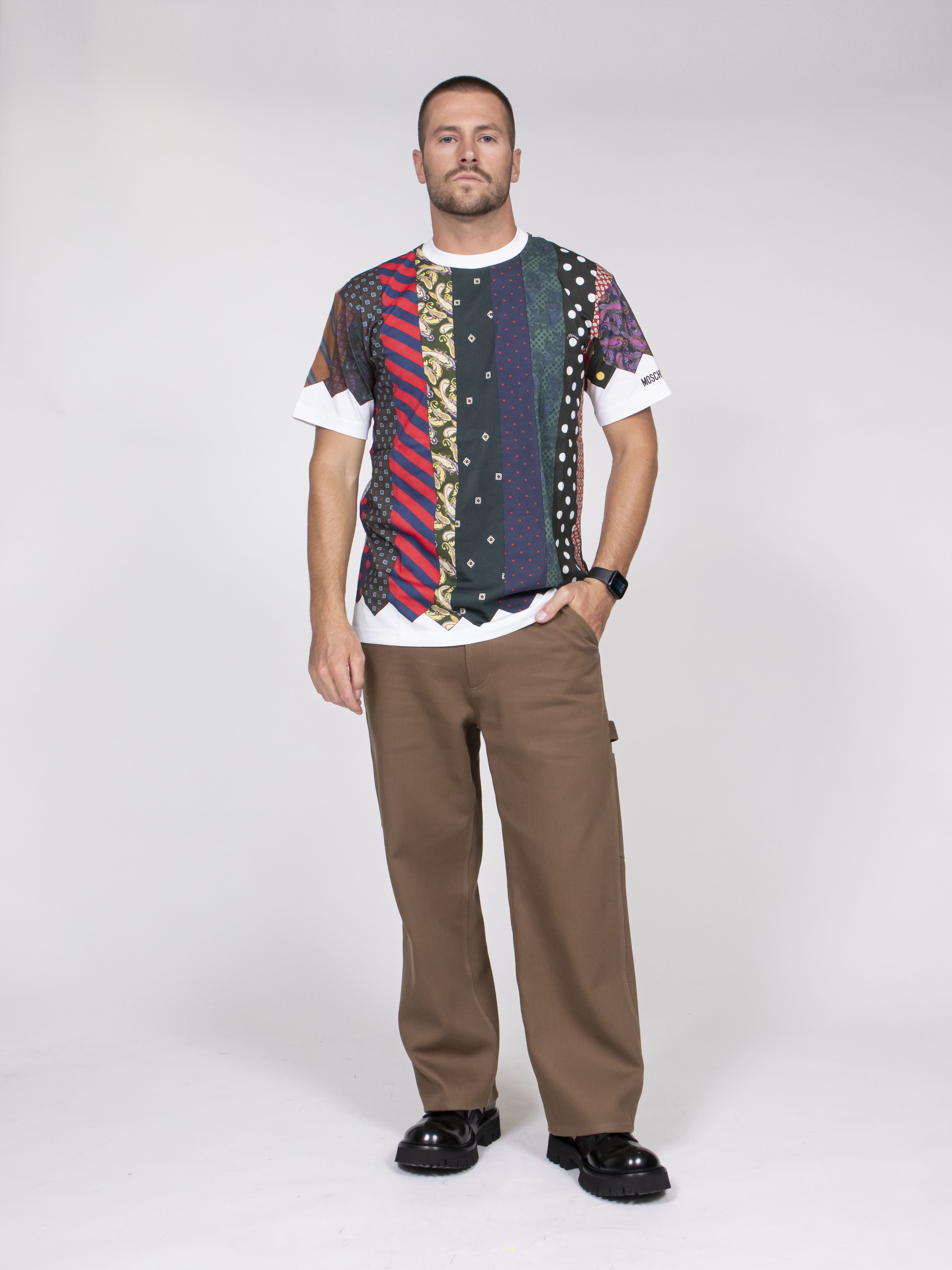 Moschino T-shirt Jersey Di Cotone 2888 VARIANTE UNICA