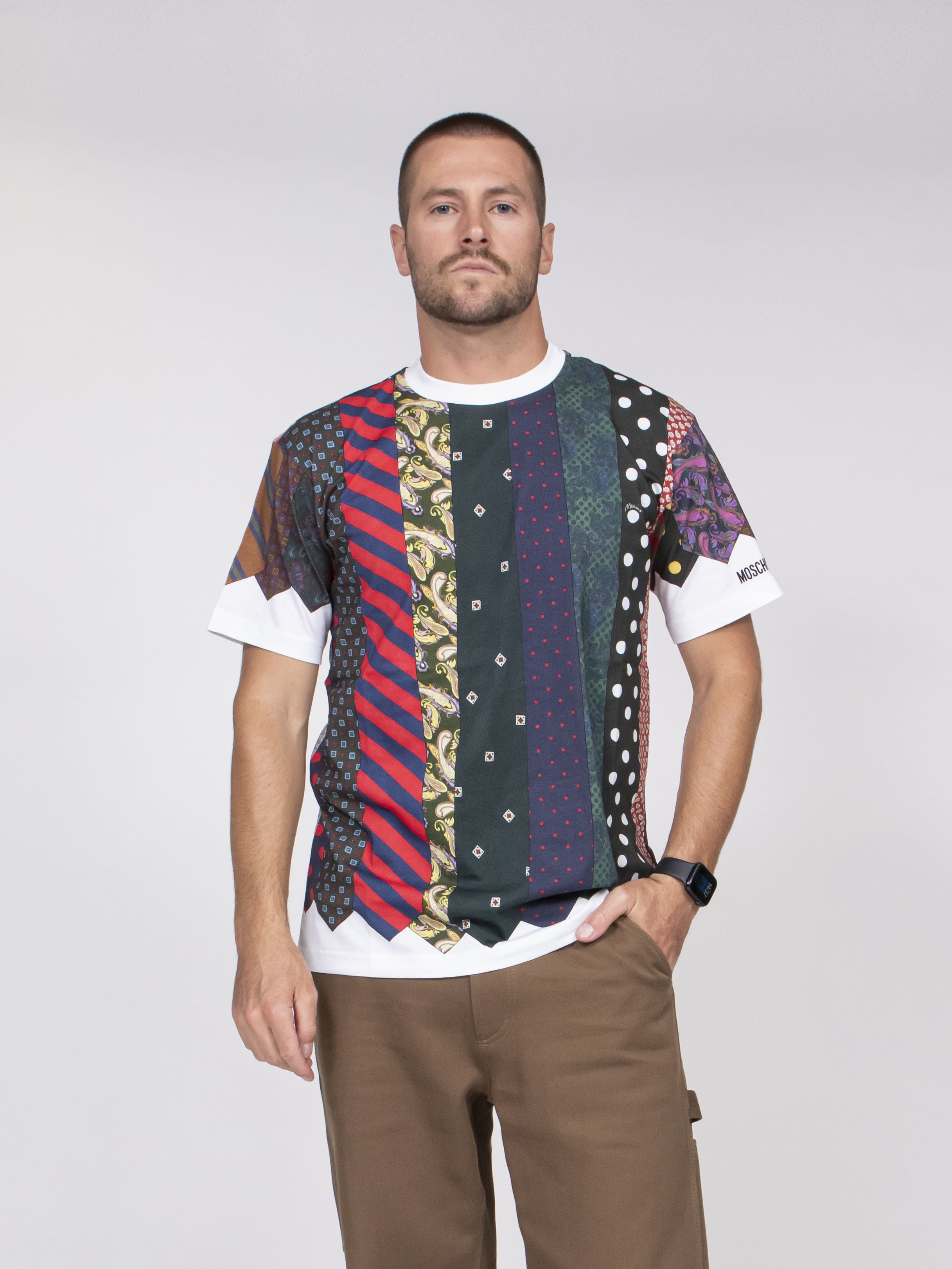 Moschino T-shirt Jersey Di Cotone 2888 VARIANTE UNICA