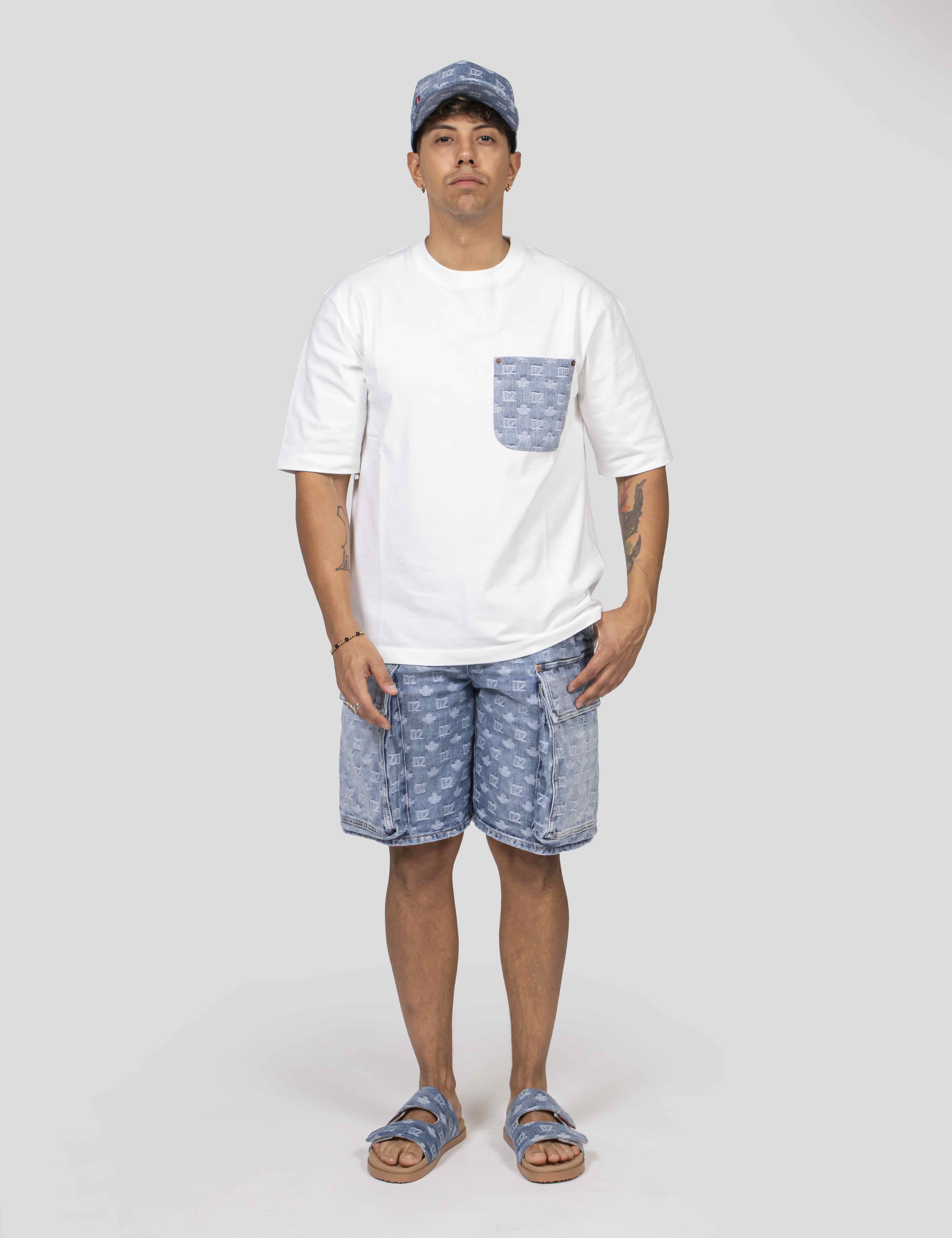Dsquared2 T-shirt Loose Fit 100 WHITE