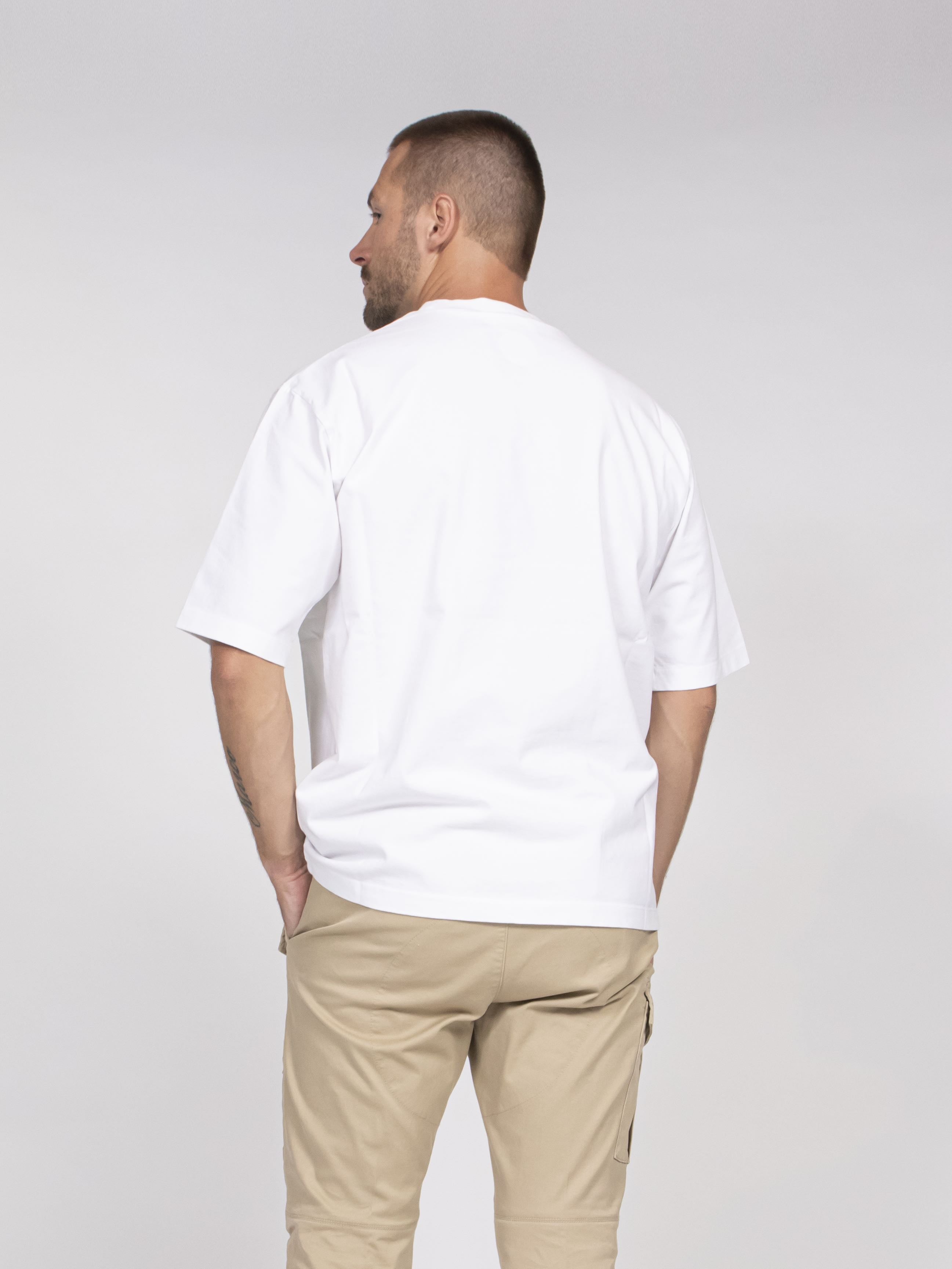 Dsquared2 T-shirt Loose Fit 100 WHITE