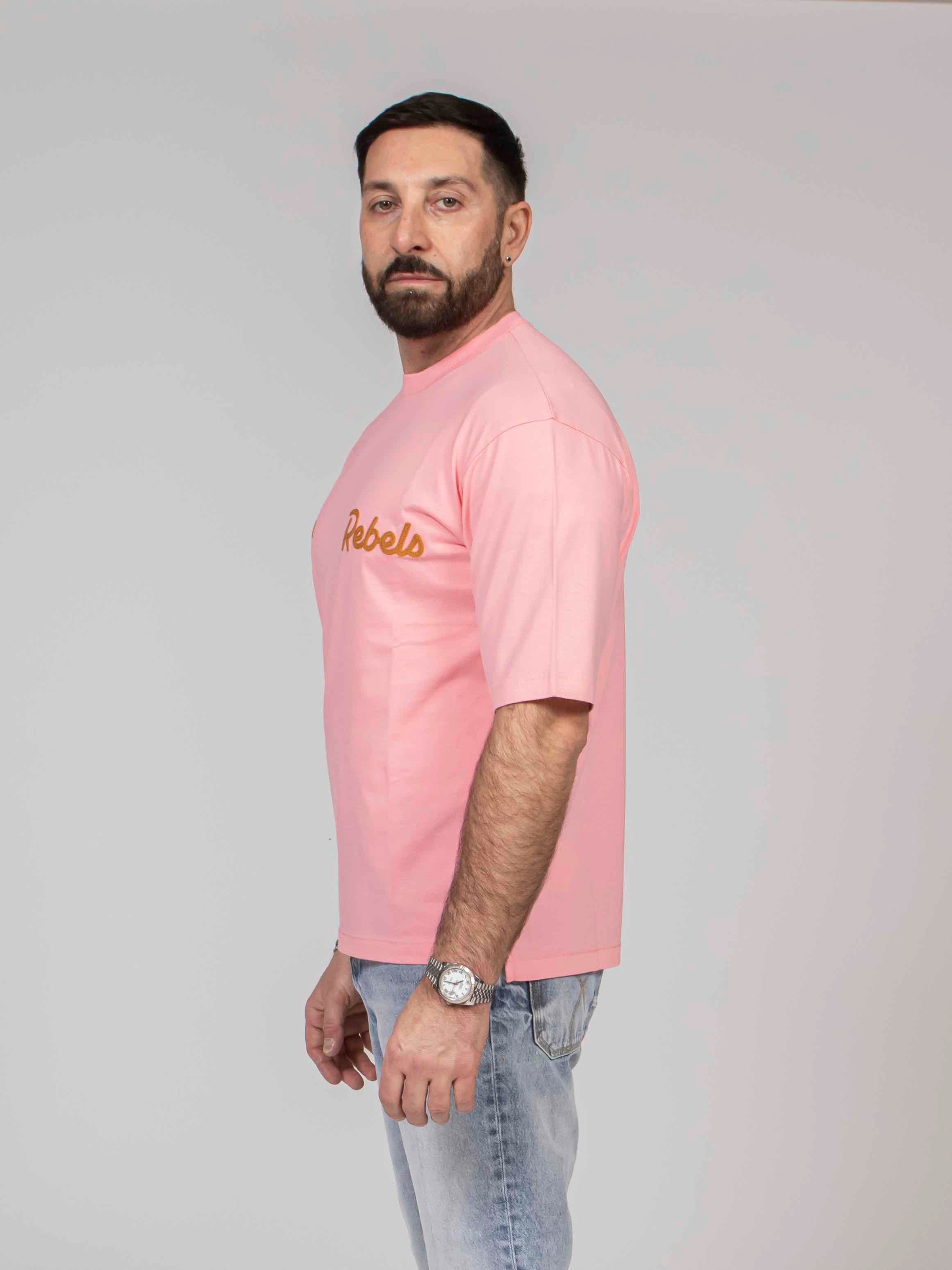 Dsquared2 T-shirt Loose Fit 249 ROSA