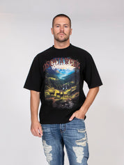 Dsquared2 T-shirt Loose Fit 900 BLACK