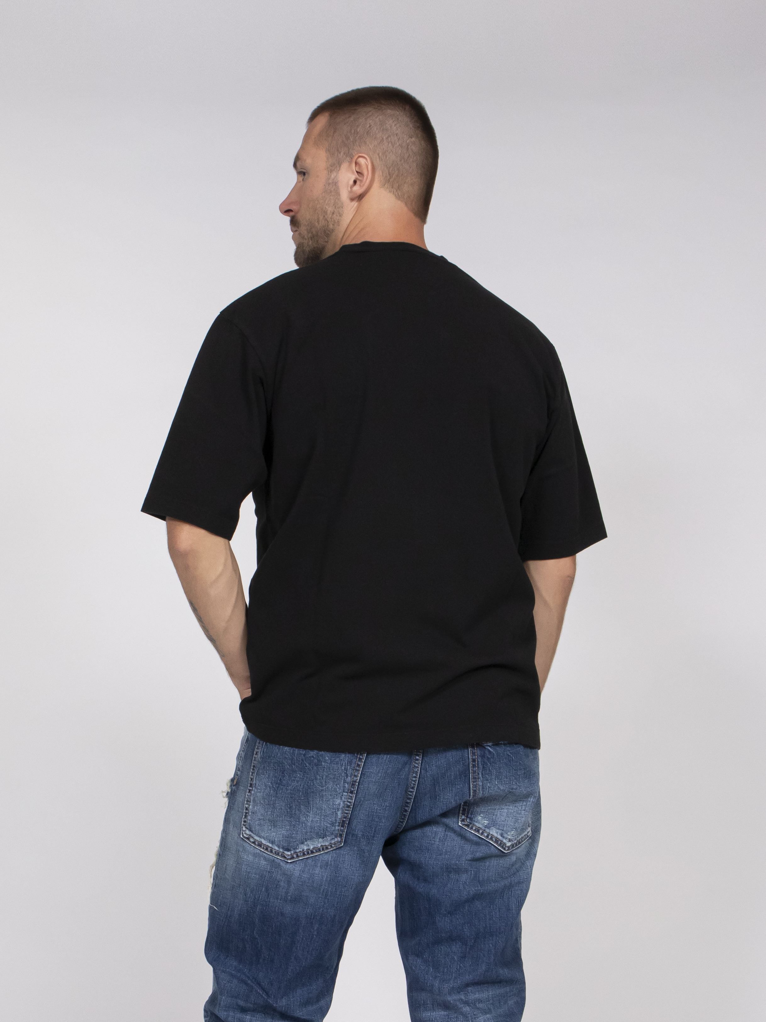 Dsquared2 T-shirt Loose Fit 900 BLACK