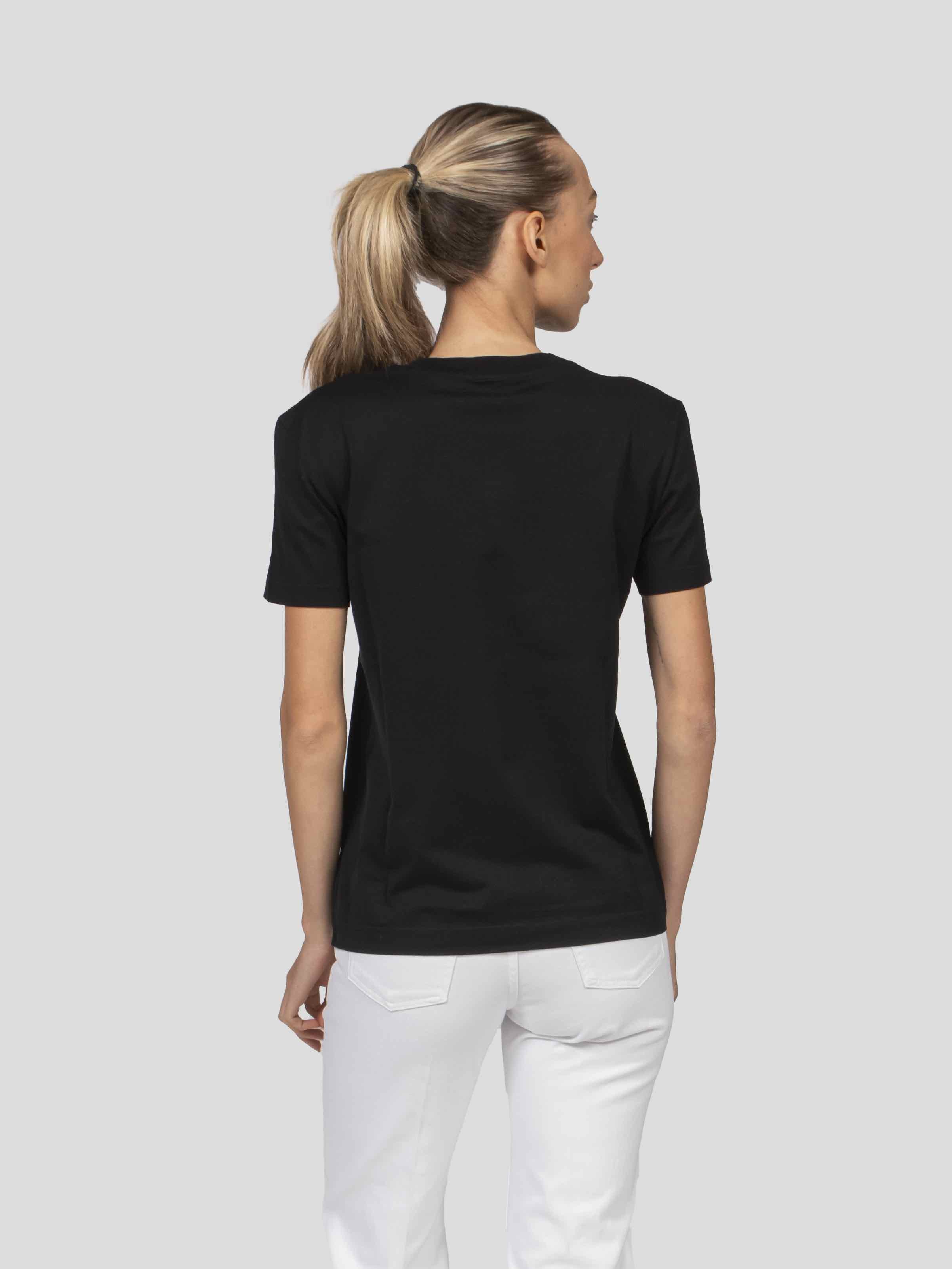 Dolce & Gabbana T-shirt M/c Giro N0000 NERO